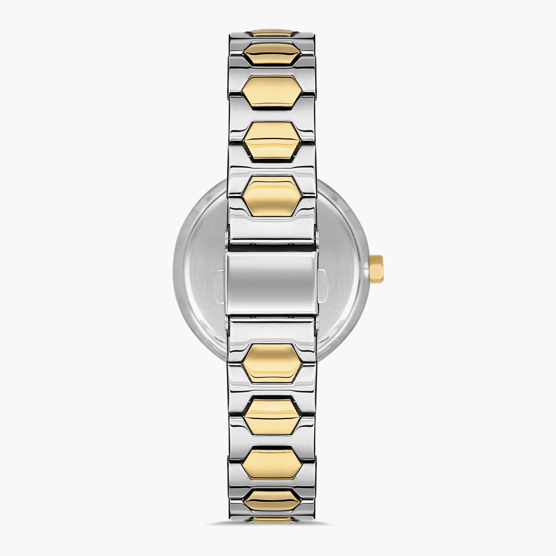 ساعة اوماكس التناظرية للنساء بسوار فضي وذهبي بعقارب - 00JSS004N001-women-watchesandjewellery-watches-image-3
