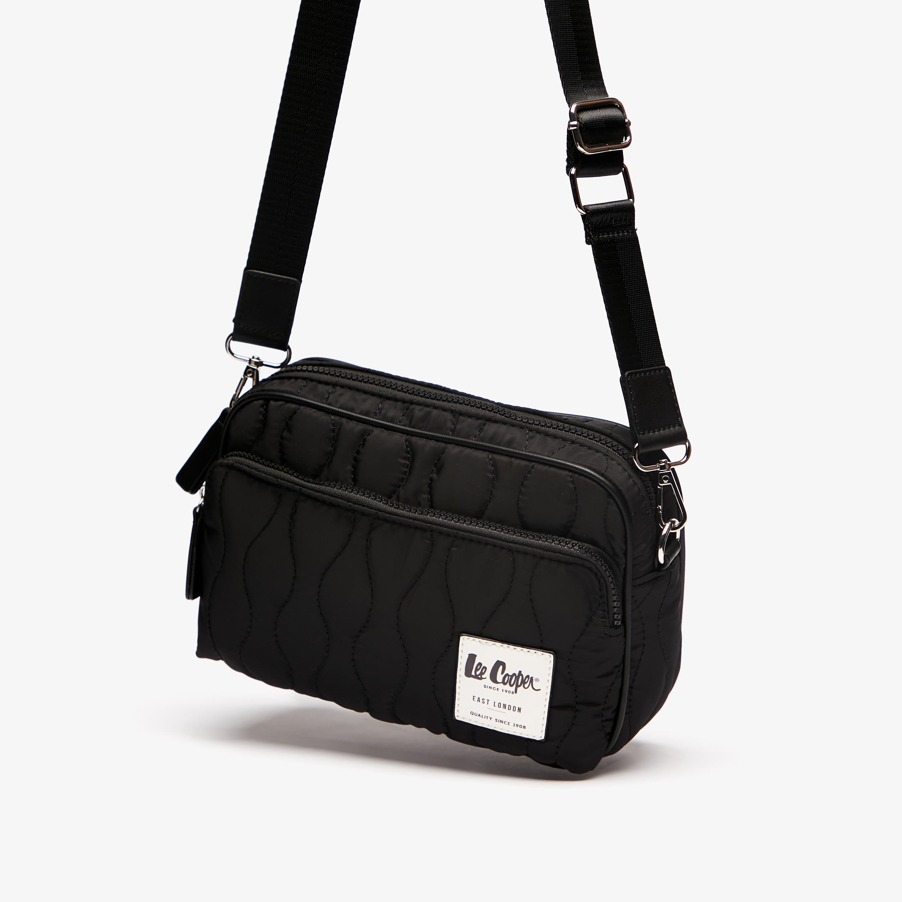 شنطة كروس بودي مبطنة بسحاب إغلاق من لي كوبر-women-bagsandwallets-handbags-image-3