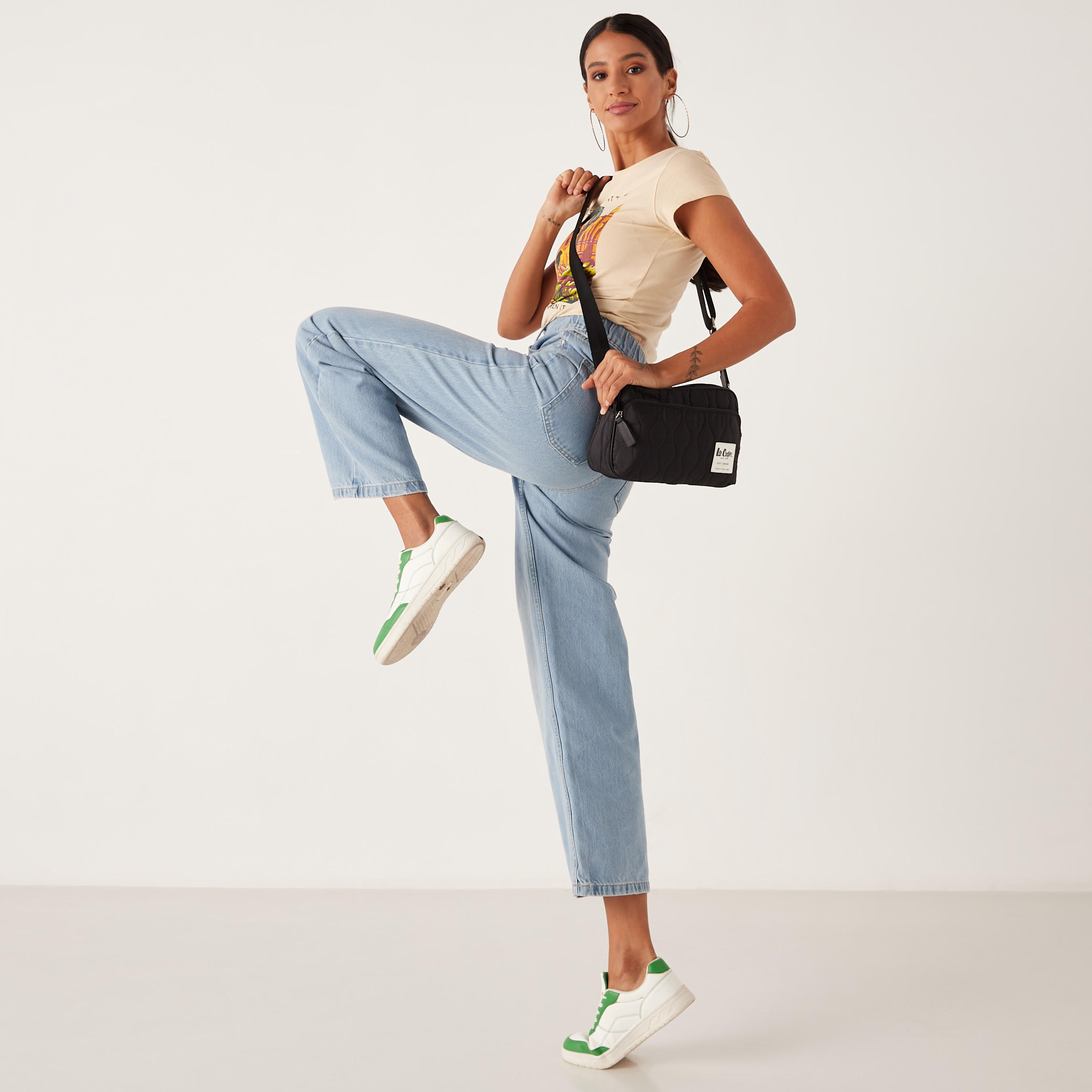 شنطة كروس بودي مبطنة بسحاب إغلاق من لي كوبر-women-bagsandwallets-handbags-image-6
