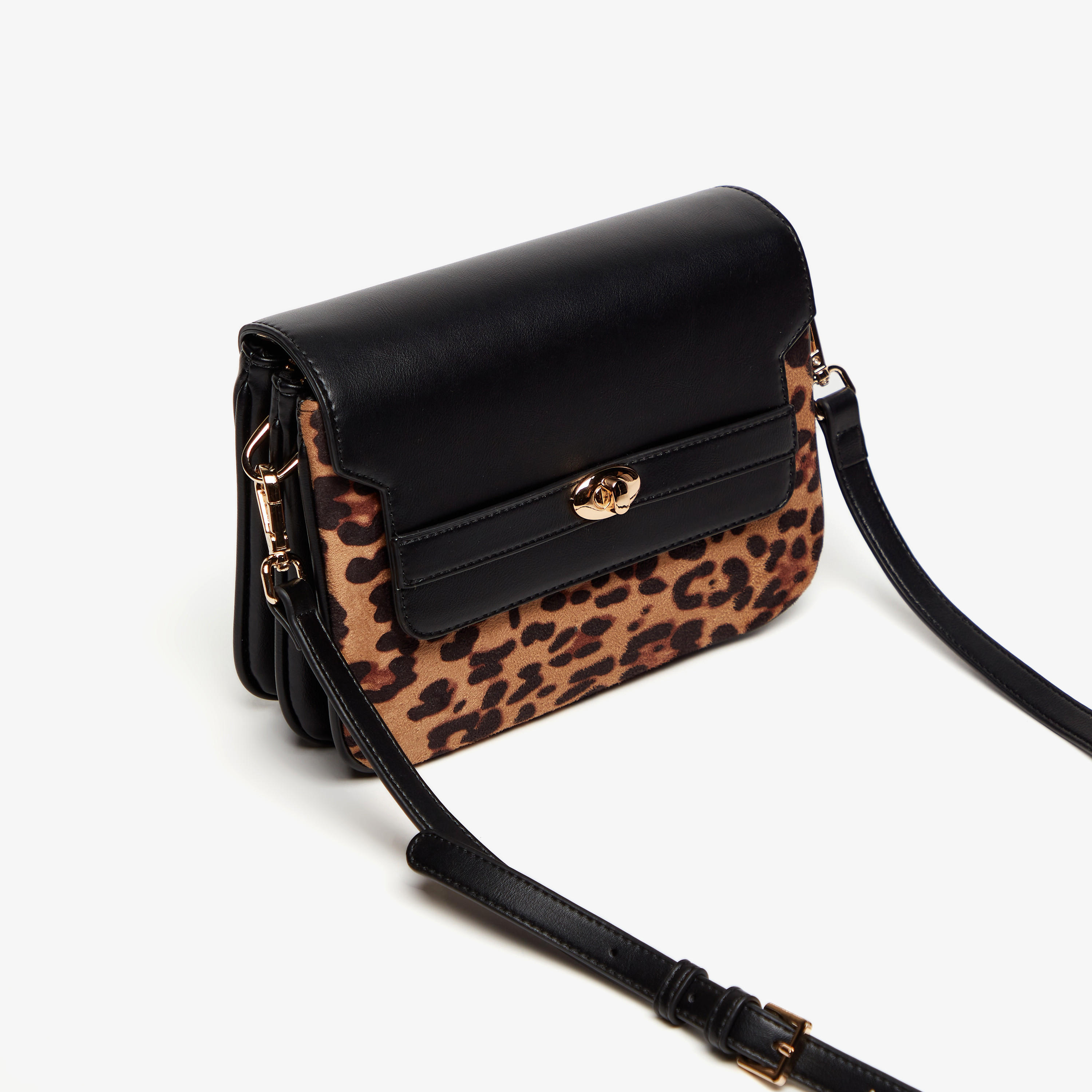 شنطة كروس بودي بزر إغلاق كبّاس وطبعات حيوانات من سيليست-women-bagsandwallets-handbags-image-4