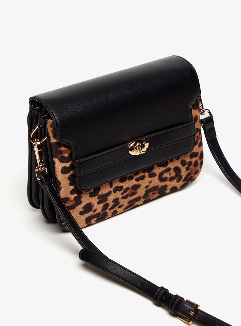 Celeste Animal Print Crossbody Bag with Snap Button Closure-women-bagsandwallets-handbags-image-4