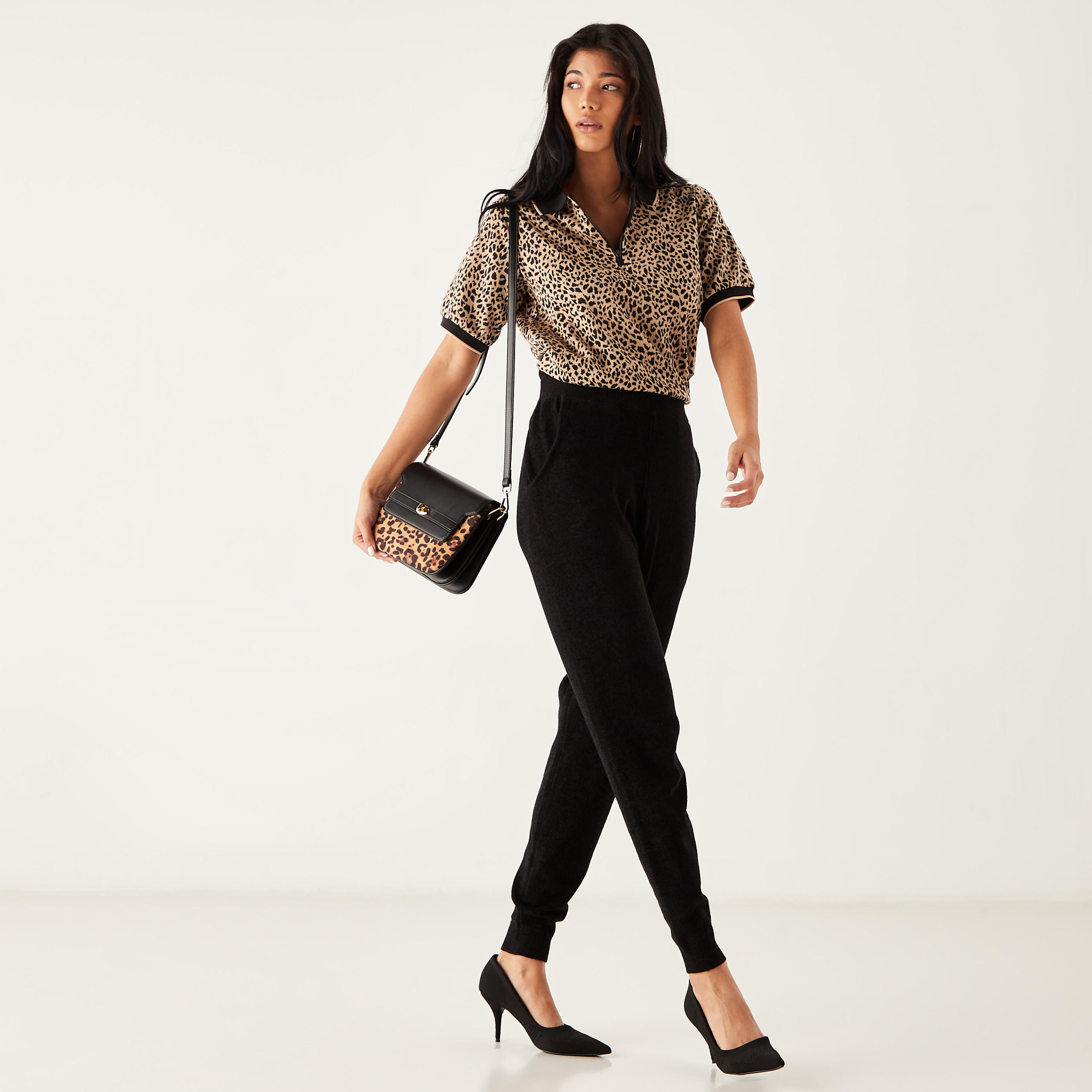 شنطة كروس بودي بزر إغلاق كبّاس وطبعات حيوانات من سيليست-women-bagsandwallets-handbags-image-7