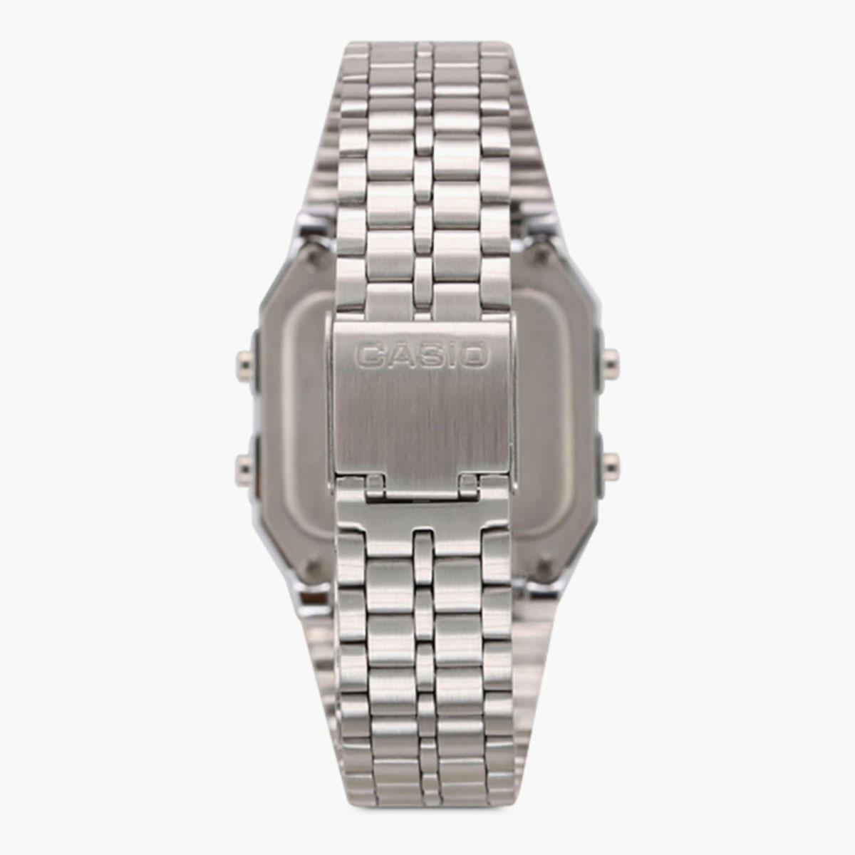 Casio Unisex Stainless Steel Silver Strap Digital Watch - A500WA-7DF-men-watchesandjewellery-watches-image-3