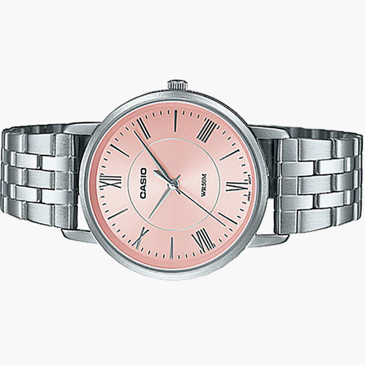 كاسيو ساعة تناظرية للنساء بسوار فضي من استانلس ستيل- LTP-B110D-2AVDF-women-watchesandjewellery-watches-image-9