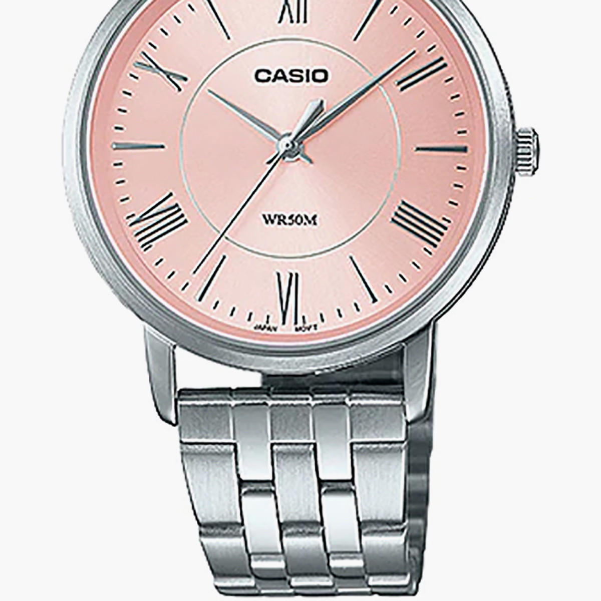 كاسيو ساعة تناظرية للنساء بسوار فضي من استانلس ستيل- LTP-B110D-2AVDF-women-watchesandjewellery-watches-image-10