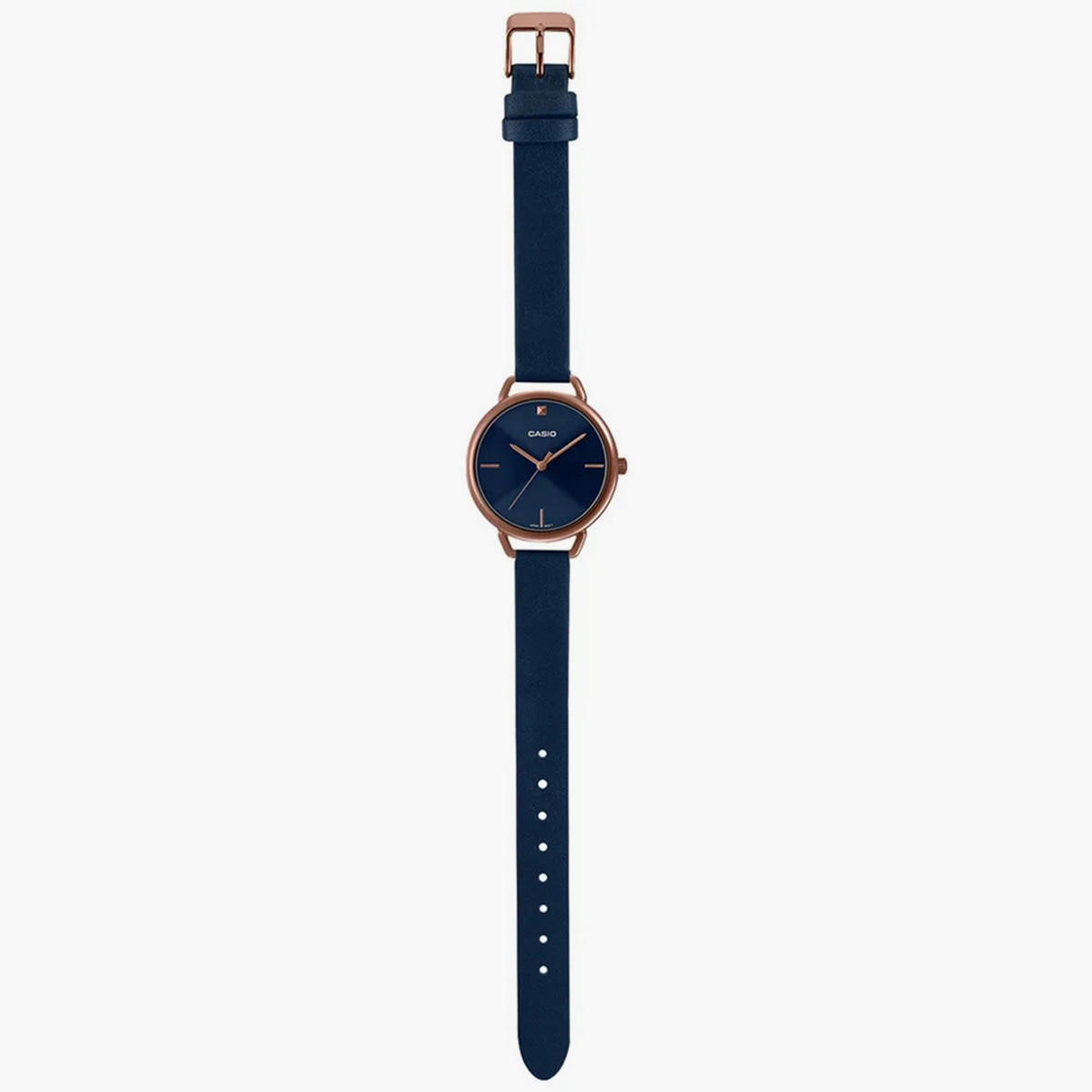 كاسيو ساعة تناظرية للنساء بسوارجلدي كحلي- LTP-E415RL-2CDF-women-watchesandjewellery-watches-image-6