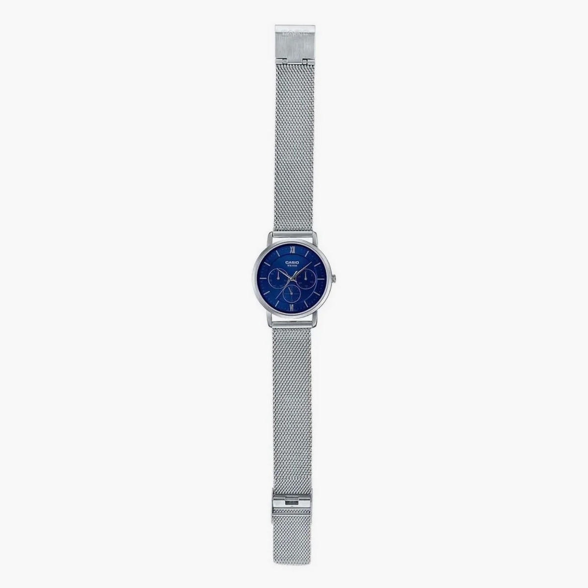 Casio Men Mesh Silver Strap Analog Watch - MTP-B300M-2AVDF-men-watchesandjewellery-watches-image-5