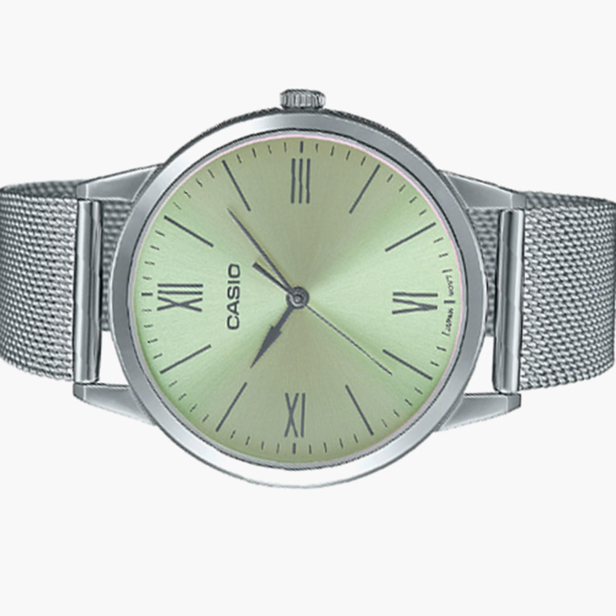 Casio Men Mesh Silver Strap Analog Watch - MTP-E600M-9BDF-men-watchesandjewellery-watches-image-4