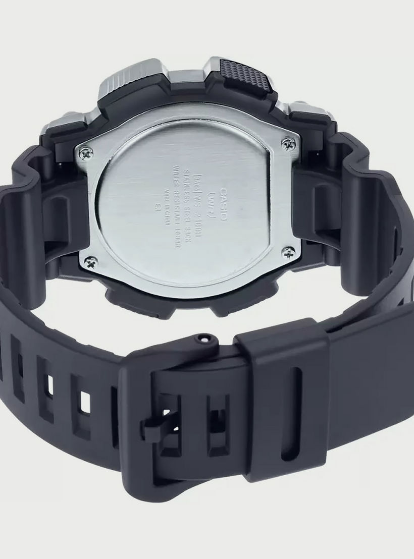 ساعة كاسيو الرقمية السوداء للجنسين بسوار سيليكون WS-2100H-1AVDF-men-watchesandjewellery-watches-image-3