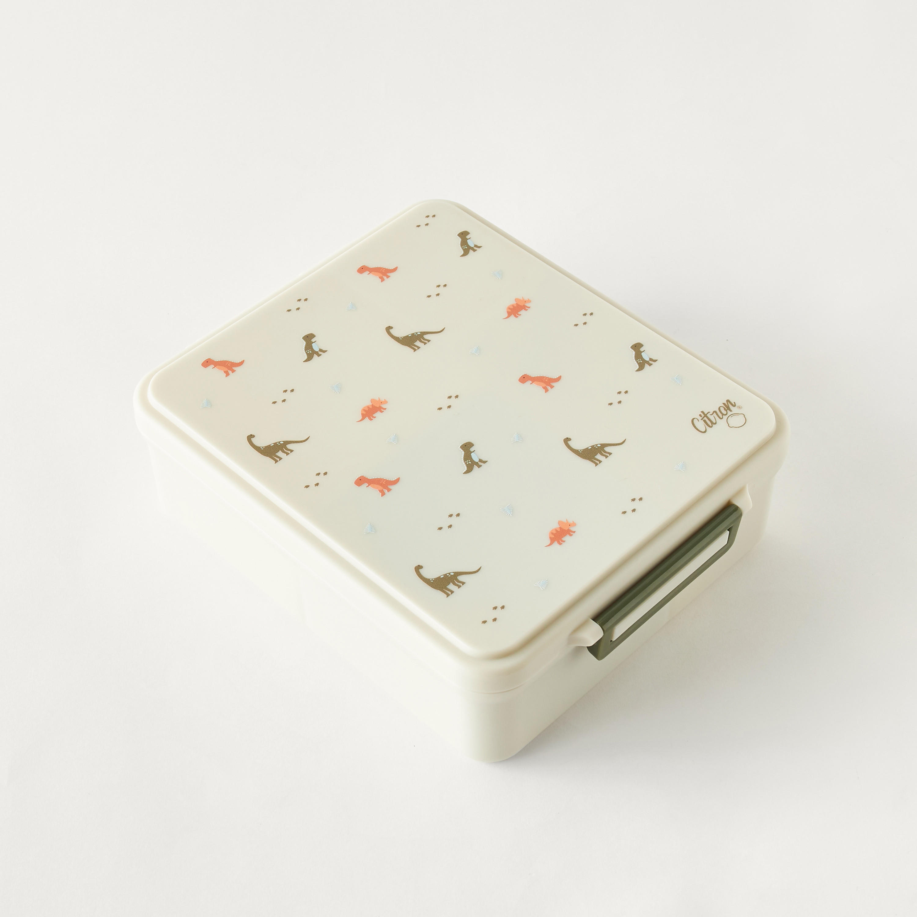 Citron Unicorn Print Sectioned Lunch Box with Clip Lock Lid6 -Month Warranty-school-lunchessentials-lunchboxes-image-1