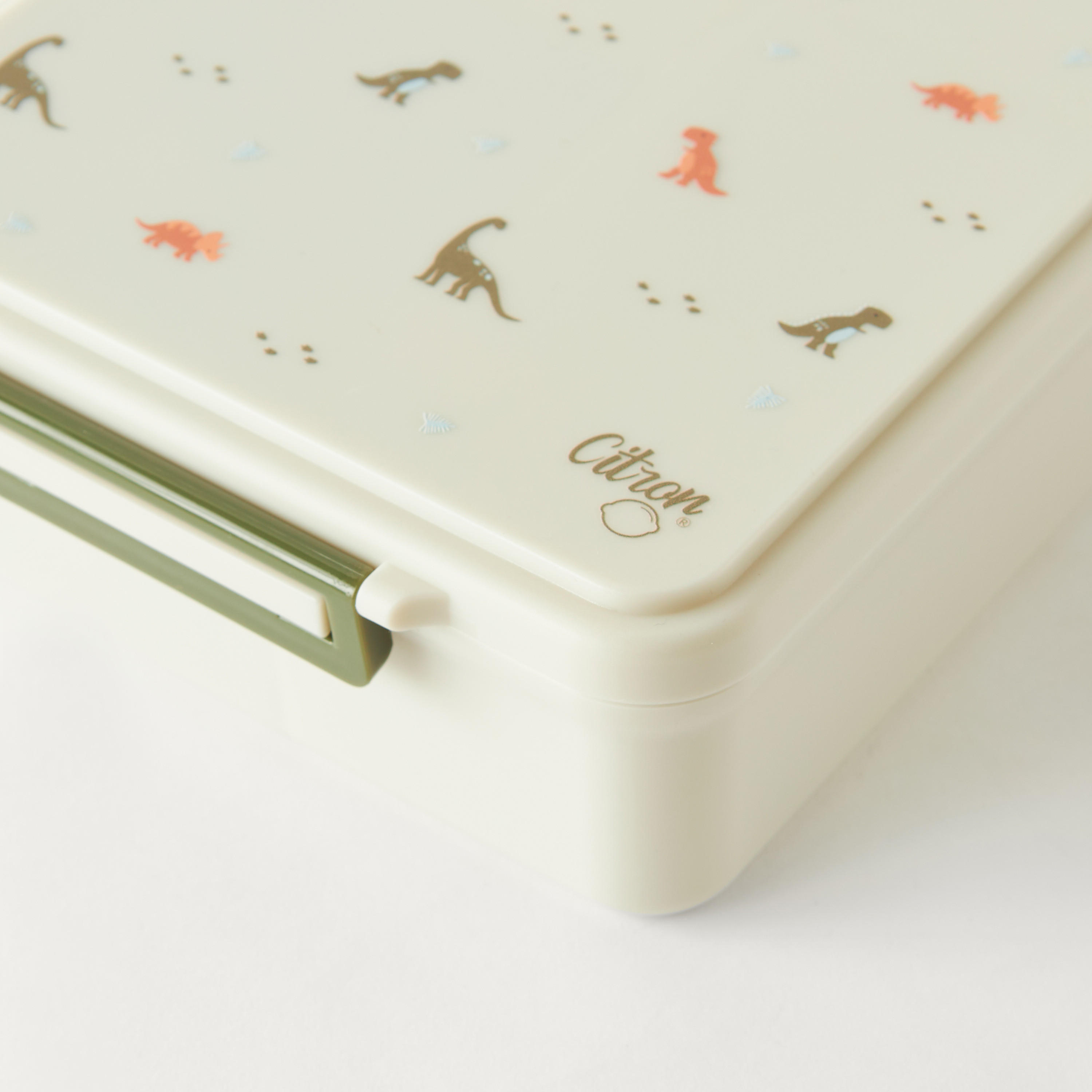 Citron Unicorn Print Sectioned Lunch Box with Clip Lock Lid6 -Month Warranty-school-lunchessentials-lunchboxes-image-4