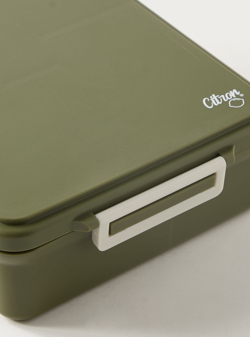 صندوق غداء مقسّم بغطاء بقفل مشبك وطبعات يونيكورن من سيترون - ضمان 6 أشهر-school-lunchessentials-lunchboxes-image-6