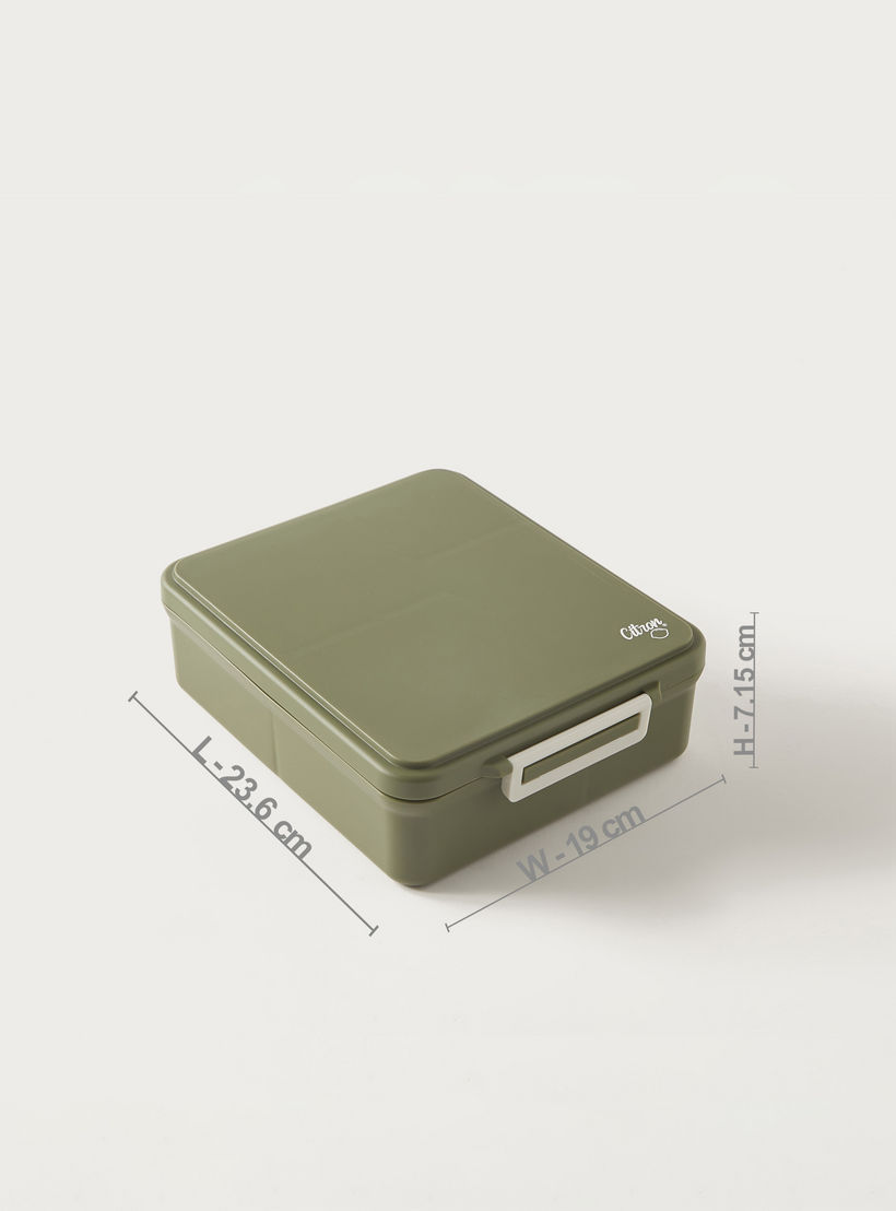 صندوق غداء مقسّم بغطاء بقفل مشبك وطبعات يونيكورن من سيترون - ضمان 6 أشهر-school-lunchessentials-lunchboxes-image-7