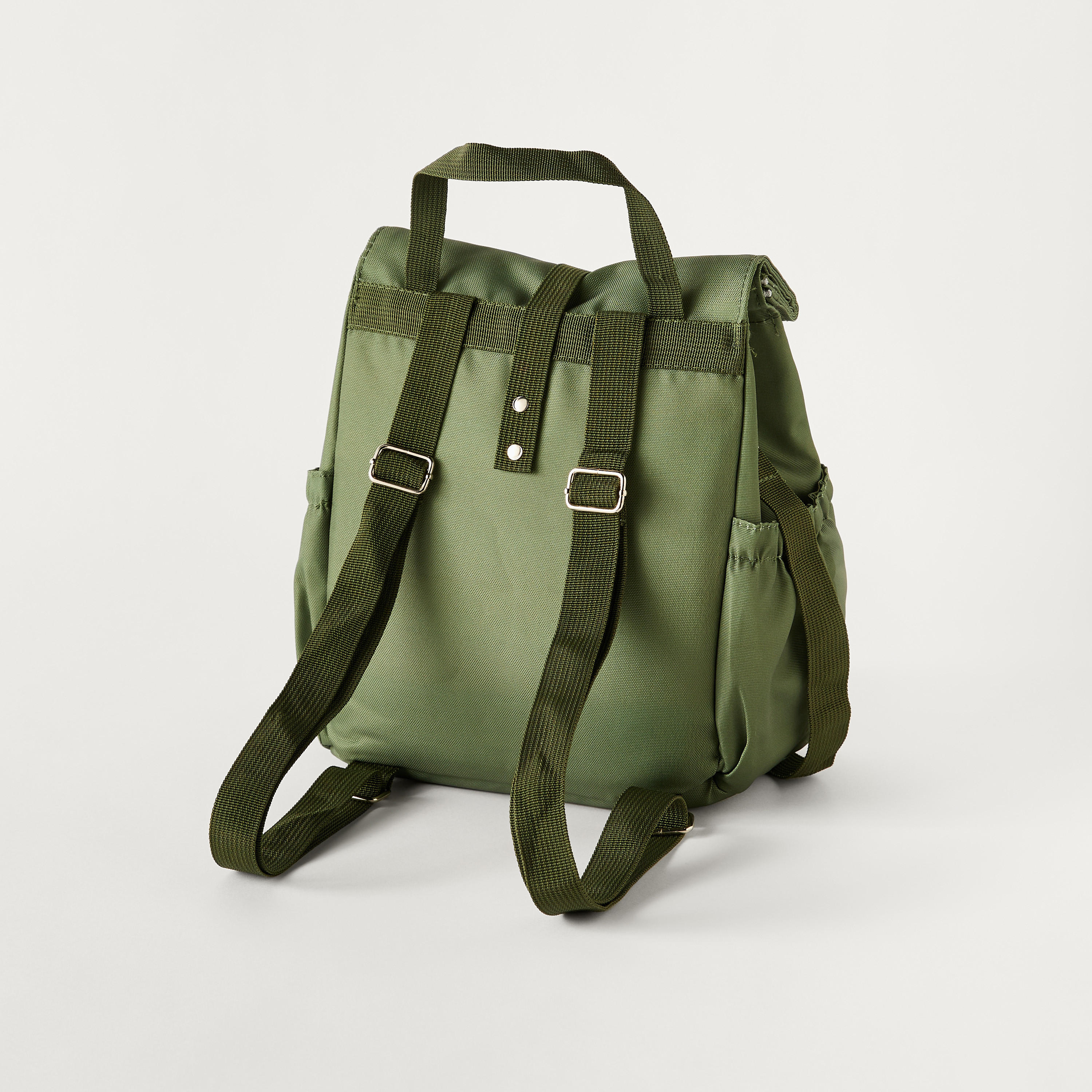 Citron Solid Lunch Bag with Detachable Strap and Snap Button Closure-school-lunchessentials-lunchbags-image-4
