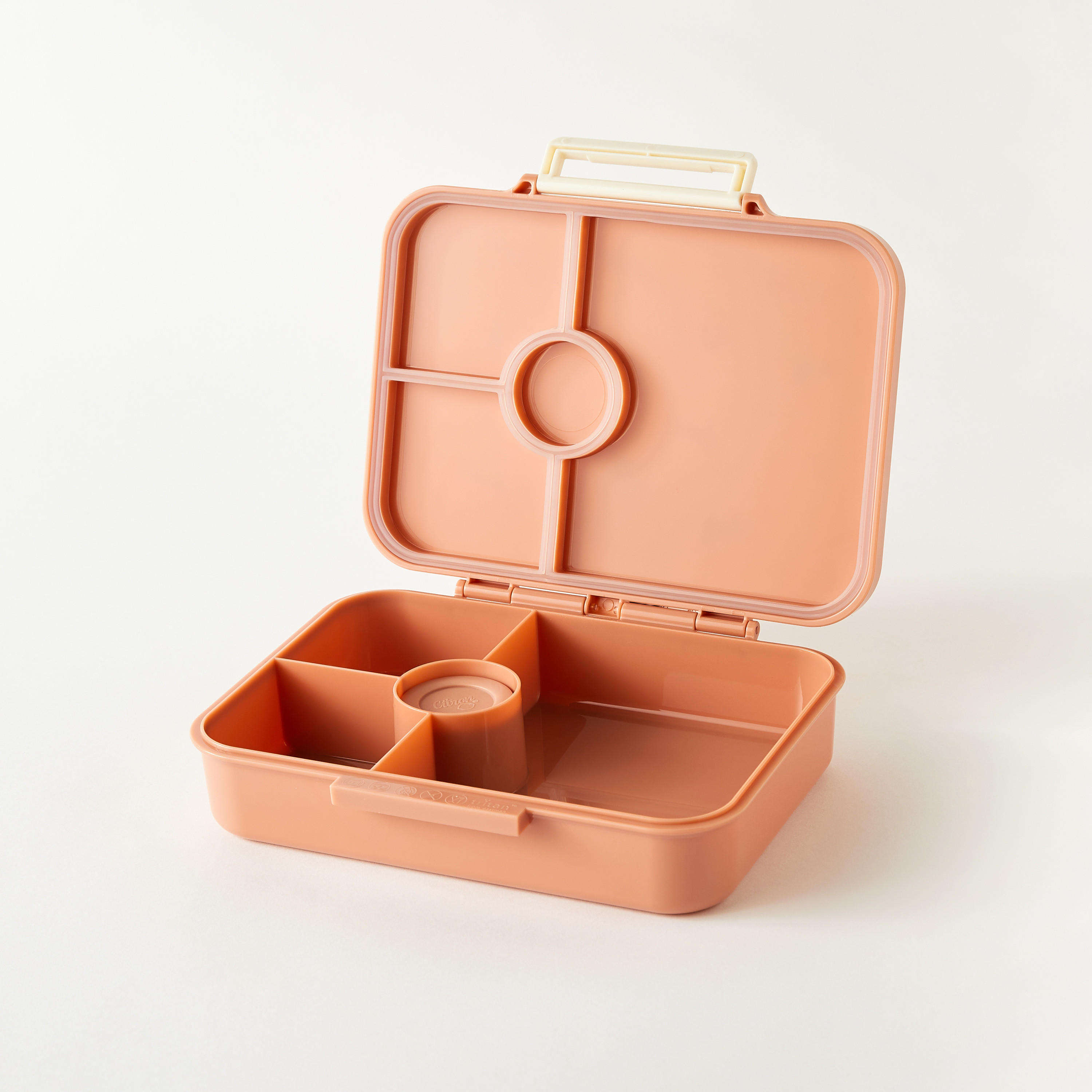 Citron Unicorn Print Sectioned Lunch Box with Clip Lock Lid6 -Month Warranty-school-lunchessentials-lunchboxes-image-3