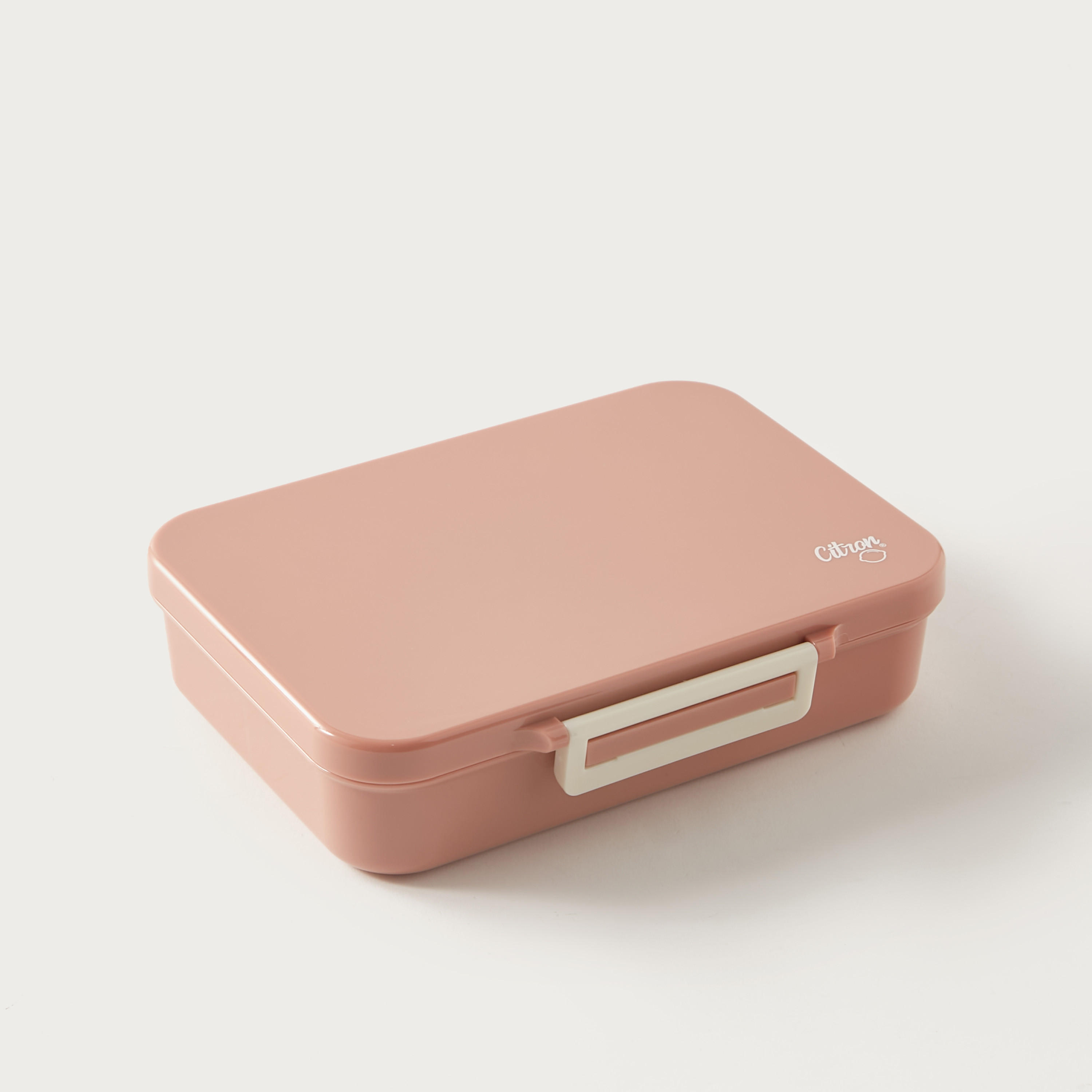 Citron Solid Sectioned Lunch Box with Clip Lock Lid and Food Jar6 -Month Warranty-school-lunchessentials-lunchboxes-image-1