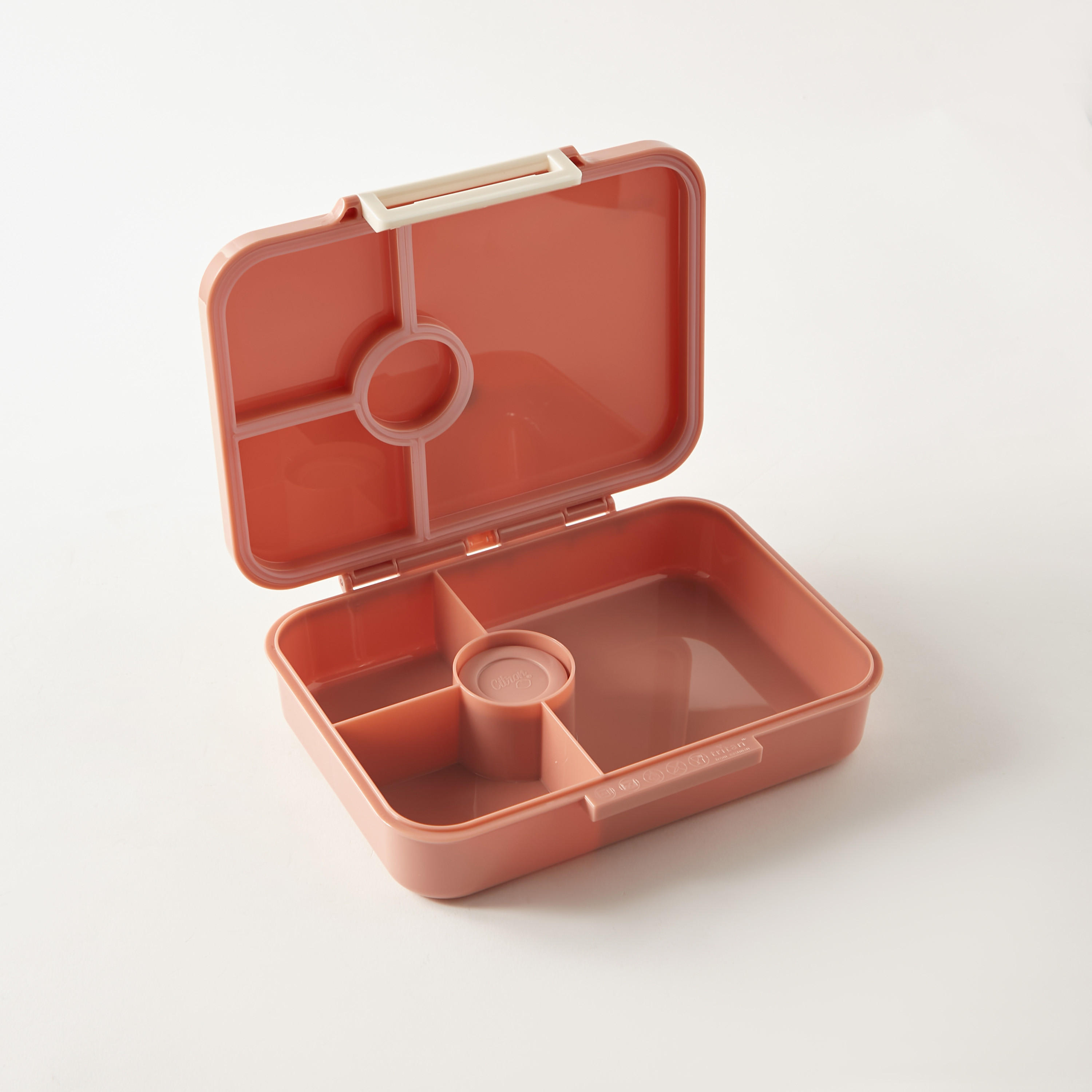 Citron Solid Sectioned Lunch Box with Clip Lock Lid and Food Jar6 -Month Warranty-school-lunchessentials-lunchboxes-image-2