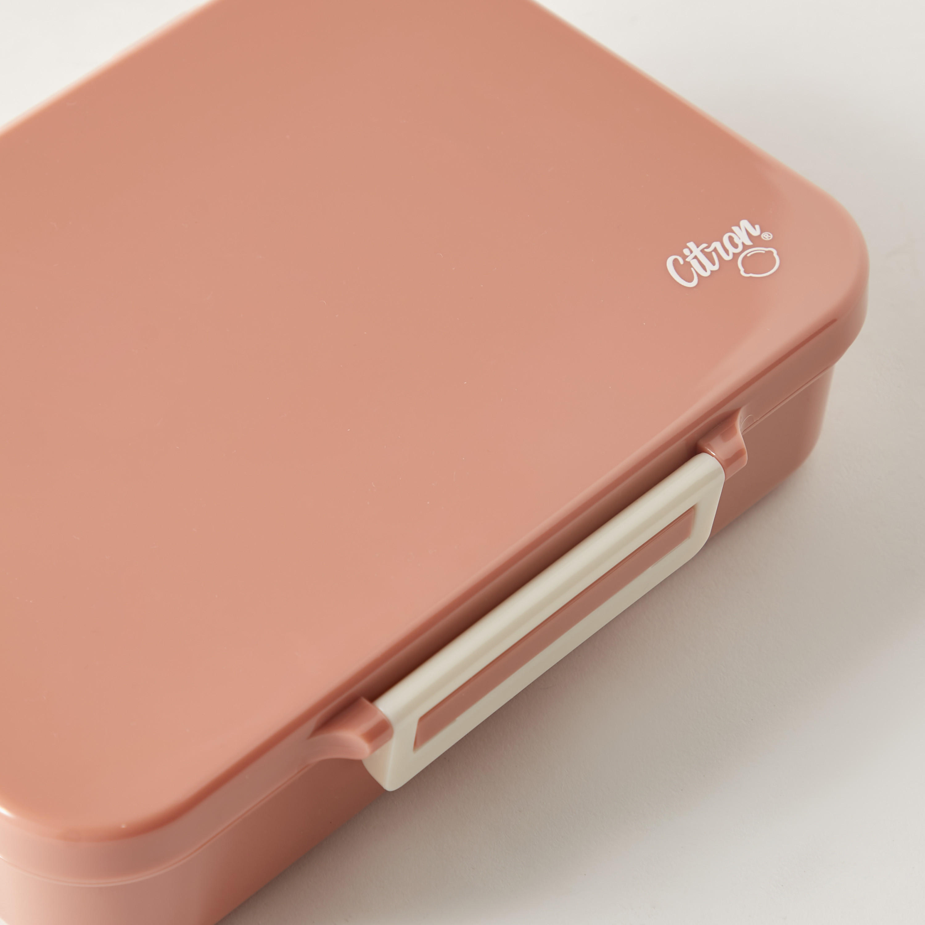 Citron Solid Sectioned Lunch Box with Clip Lock Lid and Food Jar6 -Month Warranty-school-lunchessentials-lunchboxes-image-4