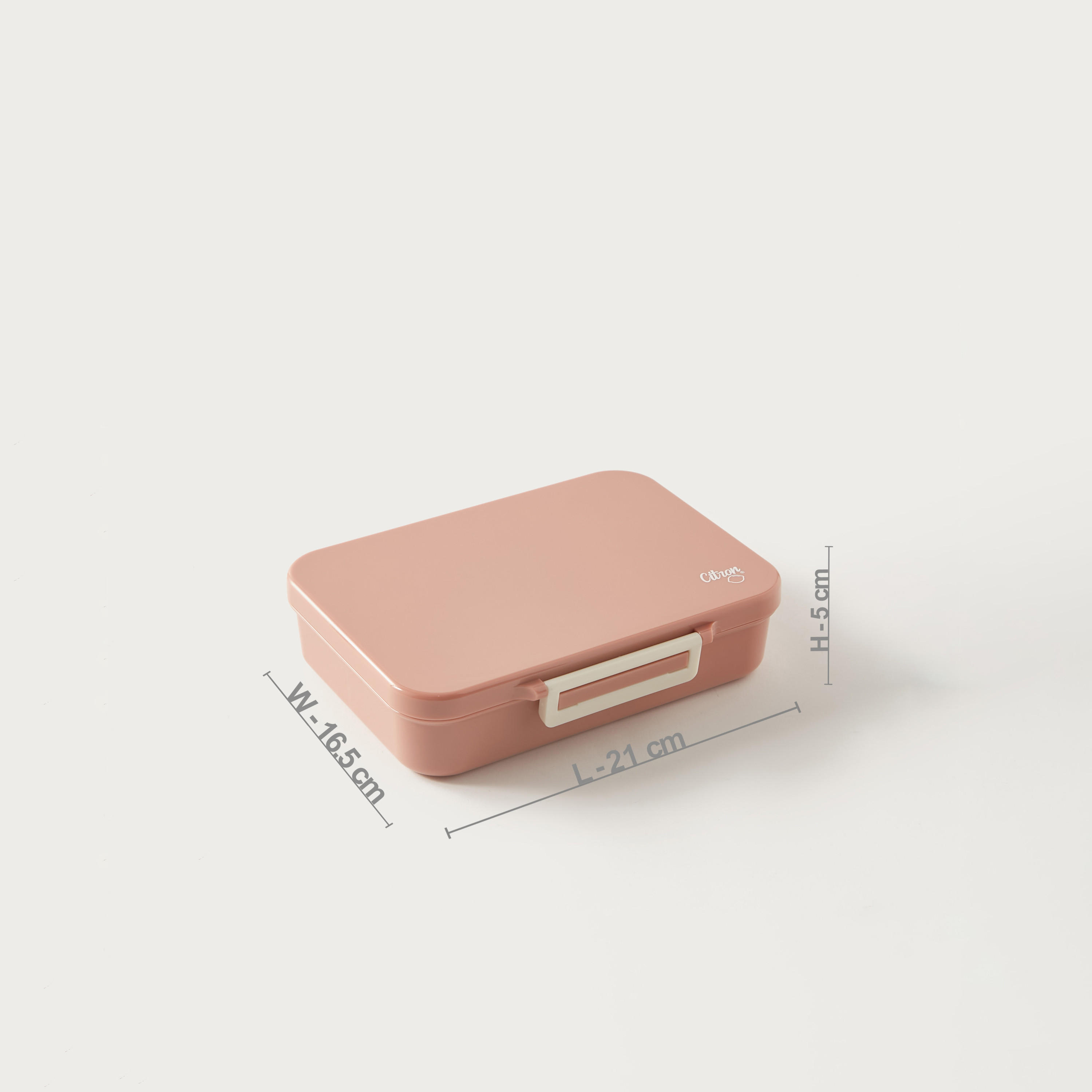 Citron Solid Sectioned Lunch Box with Clip Lock Lid and Food Jar6 -Month Warranty-school-lunchessentials-lunchboxes-image-6