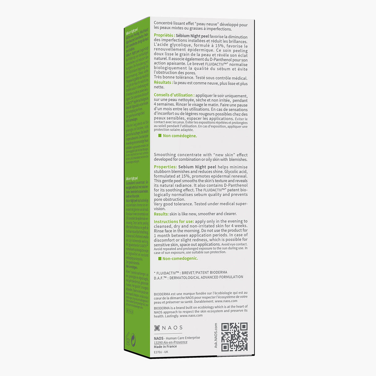 Bioderma Sebium Night Peel Smoothing Concentrate Gel - 40 ml-beautyandpersonalcare-skin-treatmentsandserums-image-3