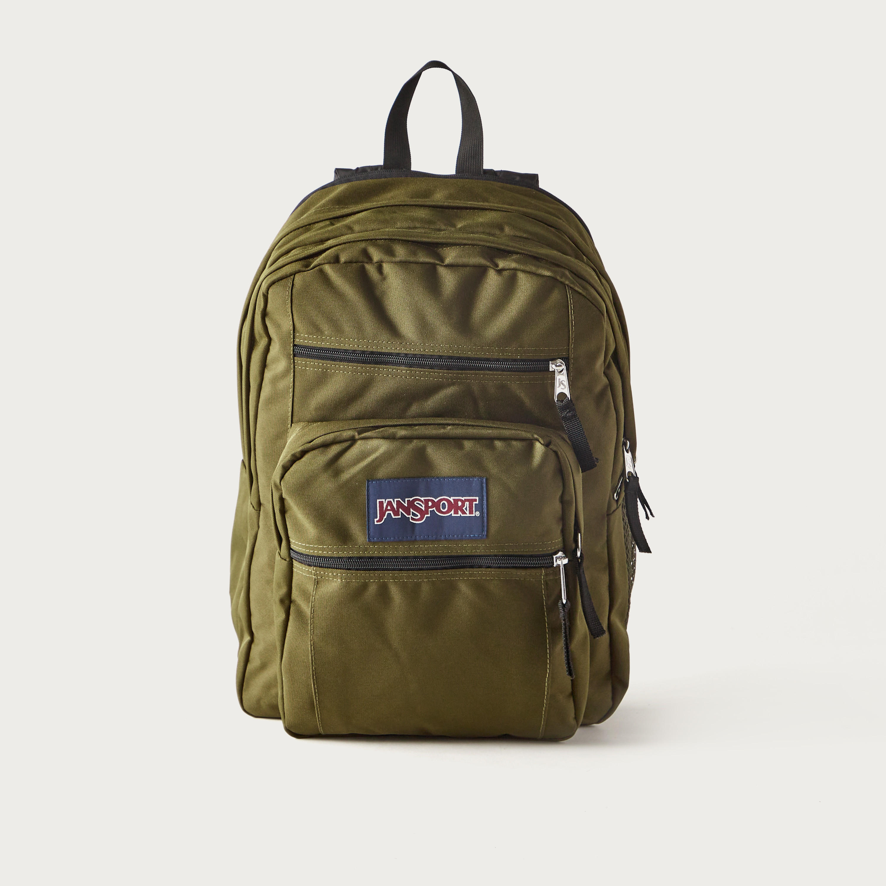 Jansport Solid Backpack with Adjustable Straps and Zip Closure - Lifetime Warranty-school-bagsandbackpacks-backpacks-image-1