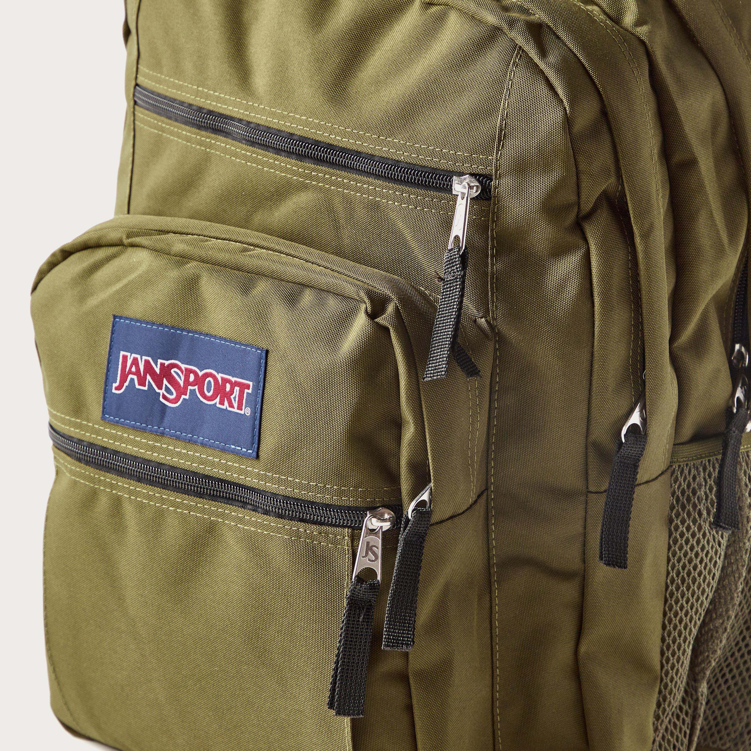 Jansport Solid Backpack with Adjustable Straps and Zip Closure - Lifetime Warranty-school-bagsandbackpacks-backpacks-image-3