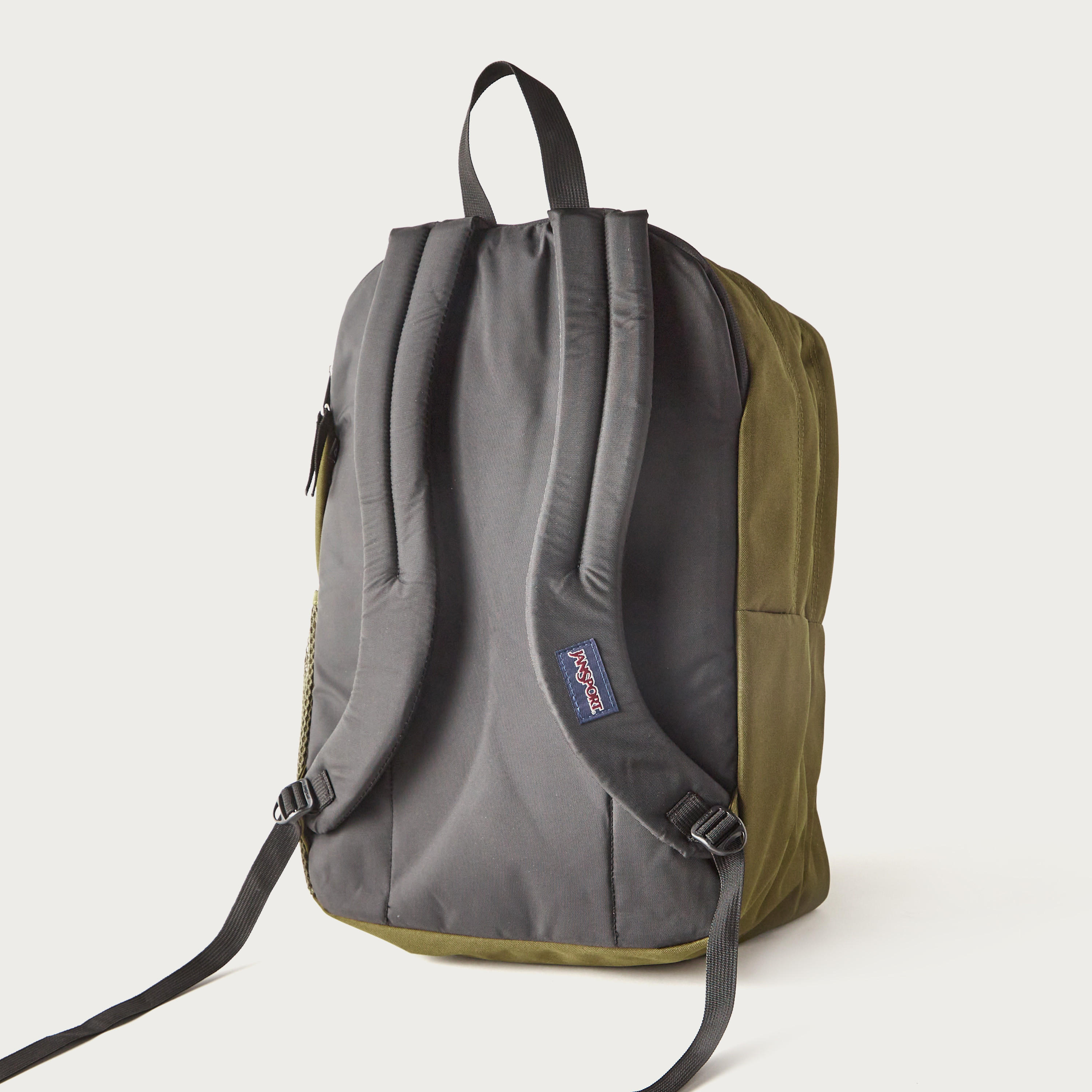 Jansport Solid Backpack with Adjustable Straps and Zip Closure - Lifetime Warranty-school-bagsandbackpacks-backpacks-image-4