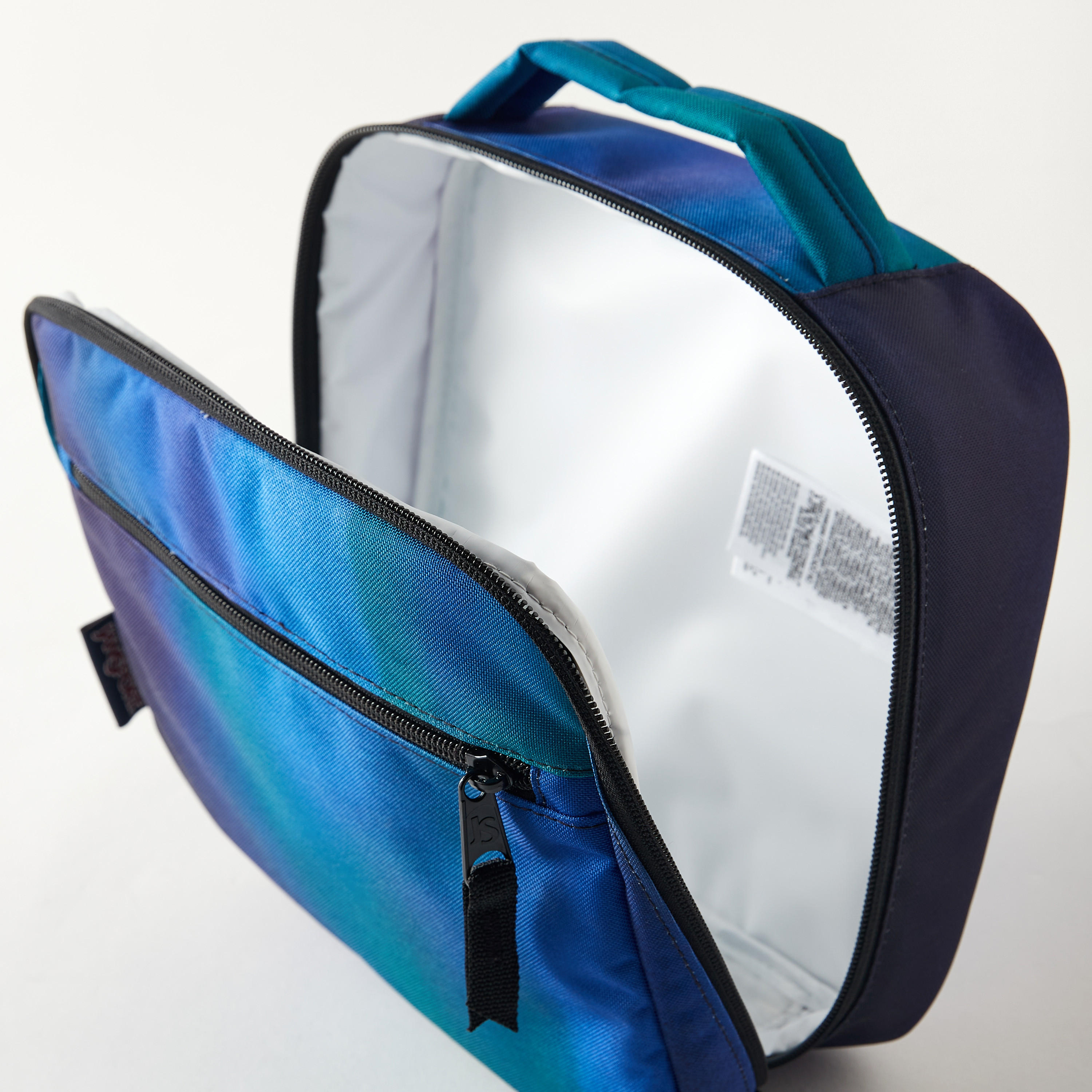 Jansport Solid Lunch Bag with Handle and Zip Closure-school-lunchessentials-lunchbags-image-4