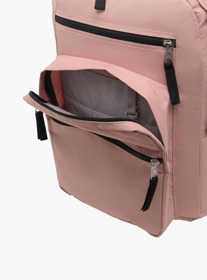 Jansport Solid Backpack with Adjustable Shoulder Straps - 21x16x13 inches - Lifetime Warranty-school-bagsandbackpacks-backpacks-image-8