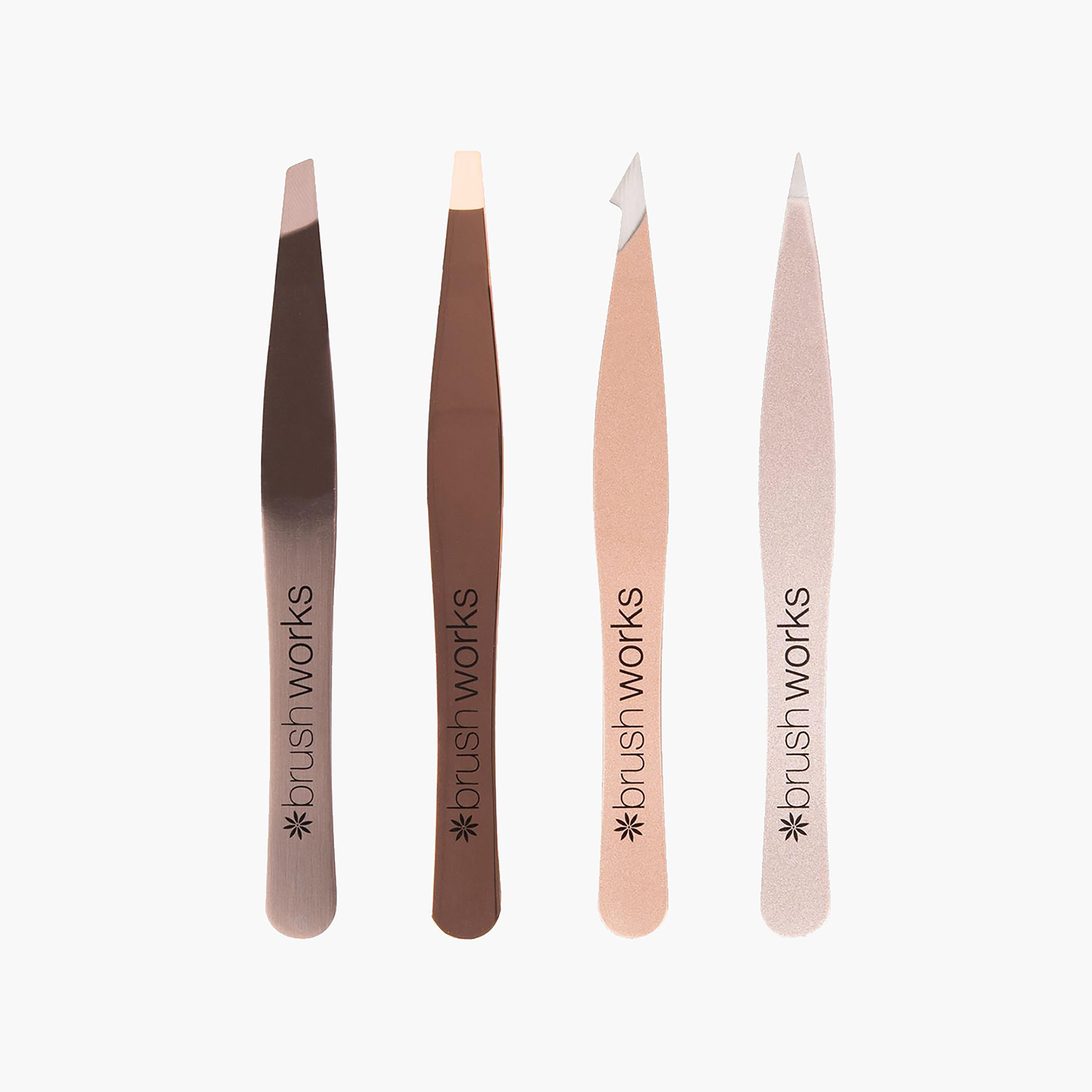 Brushworks 4-Piece Tweezer Set-beautyandpersonalcare-makeup-brushesandaccessories-accessories-image-4