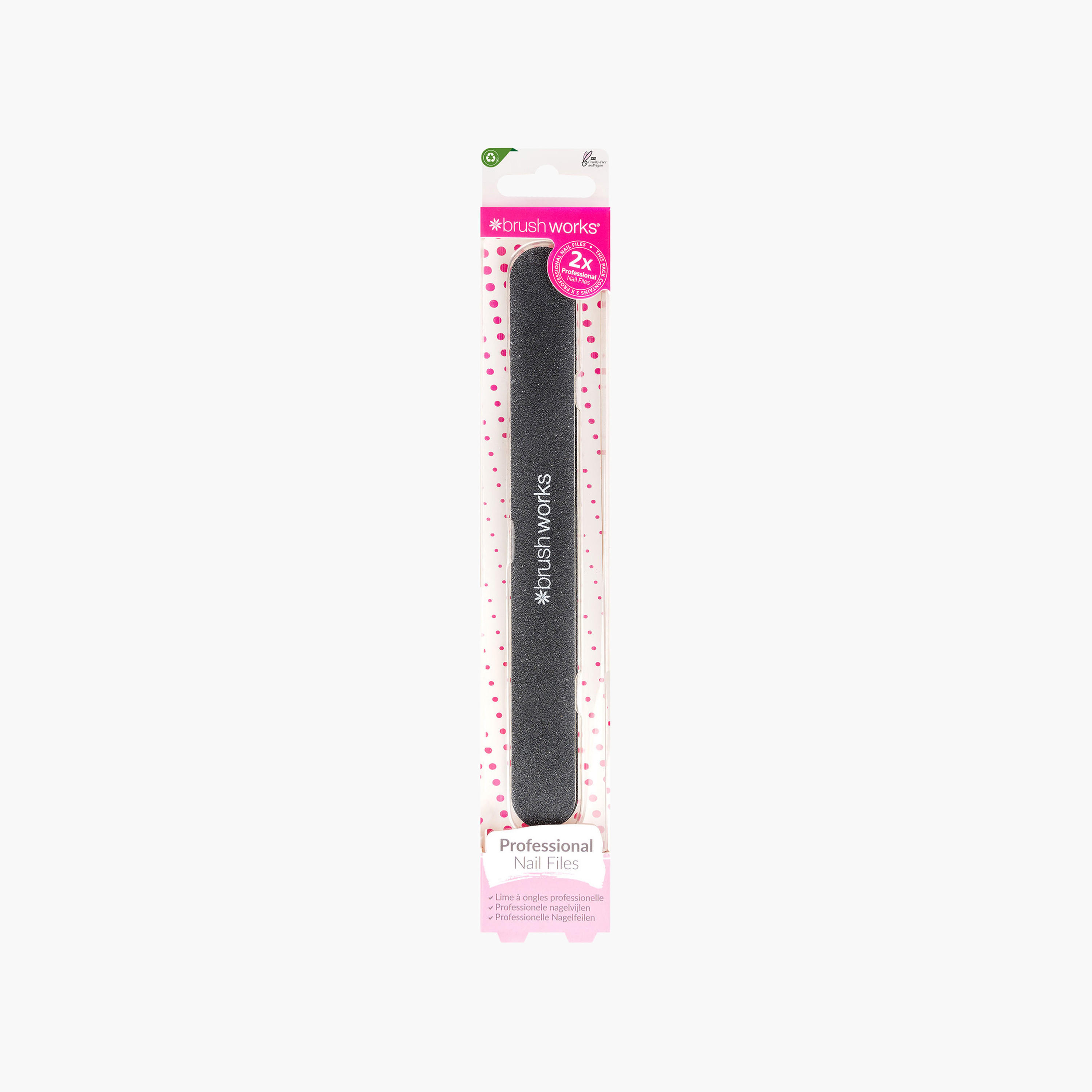 طقم مبارد أظافر احترافية قطعتين من براشوركس-beautyandpersonalcare-makeup-nails-nailtools-image-1