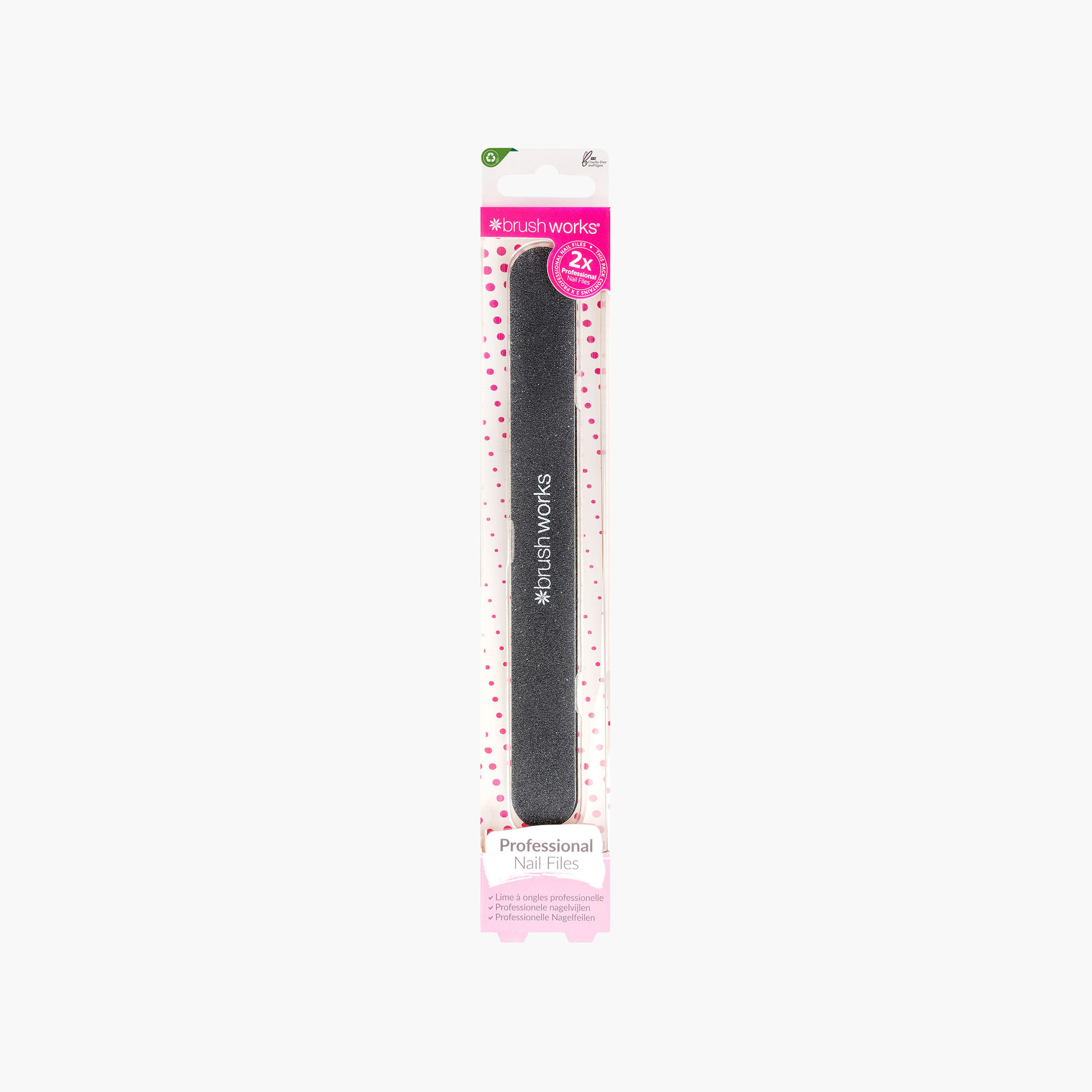 طقم مبارد أظافر احترافية قطعتين من براشوركس-beautyandpersonalcare-makeup-nails-nailtools-image-1