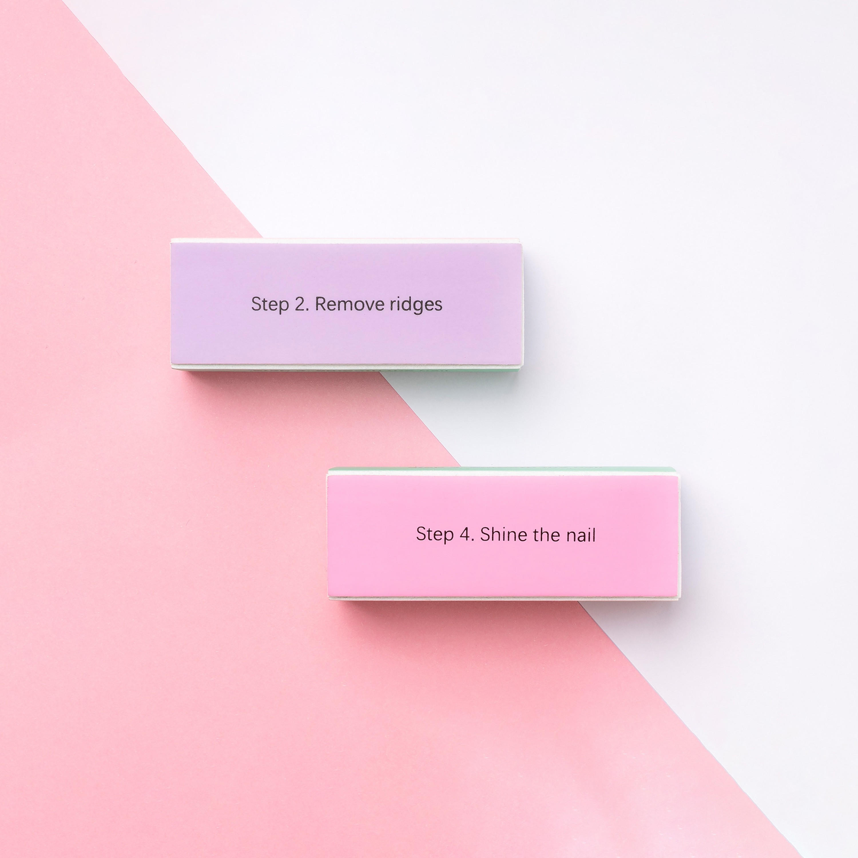 Brushworks 2-Piece Pastel Nail Buffing Blocks Set-beautyandpersonalcare-makeup-nails-nailtools-image-2
