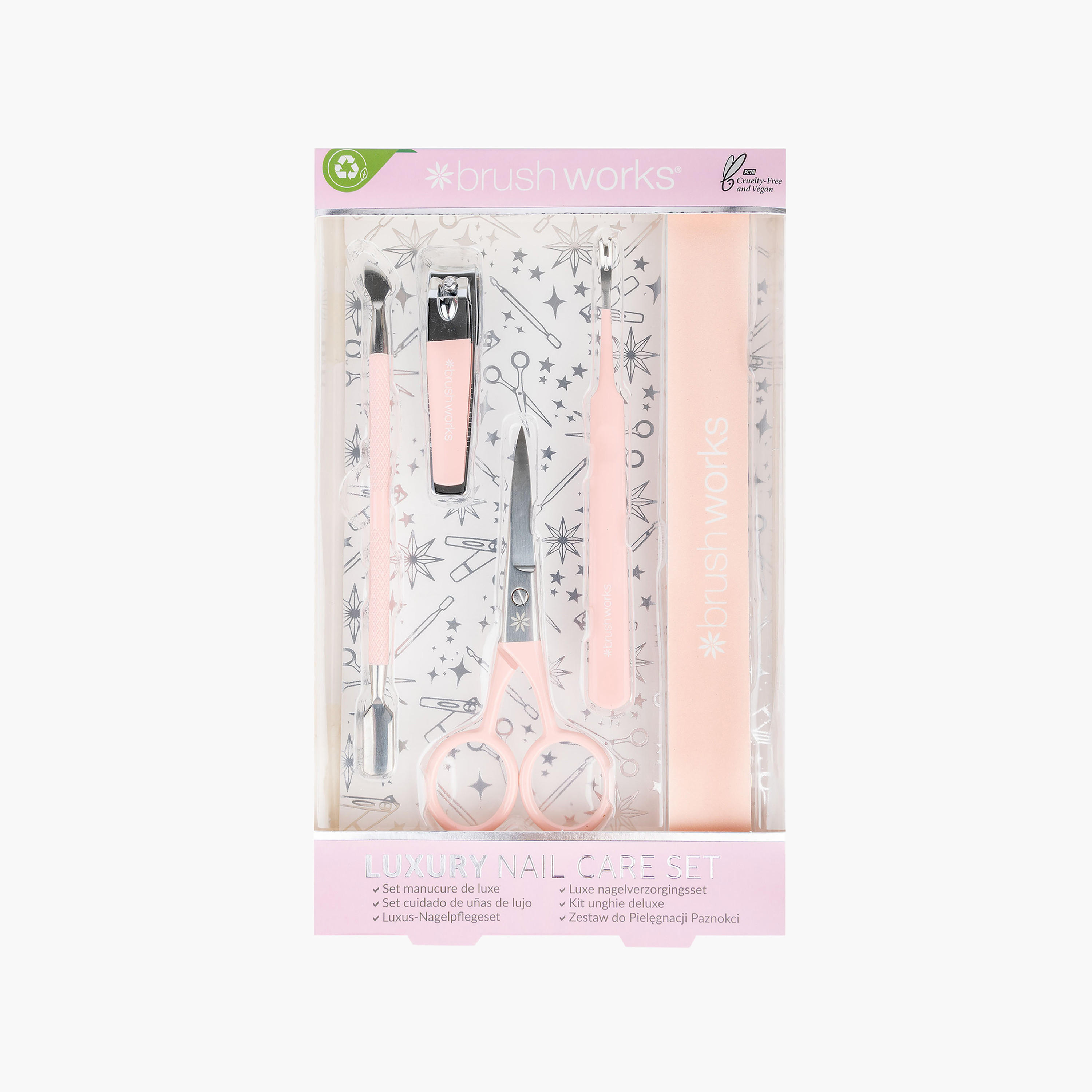 مجموعة العناية بالأظافر الفاخرة 5 قطع من براشوركس-beautyandpersonalcare-makeup-nails-nailtools-image-1