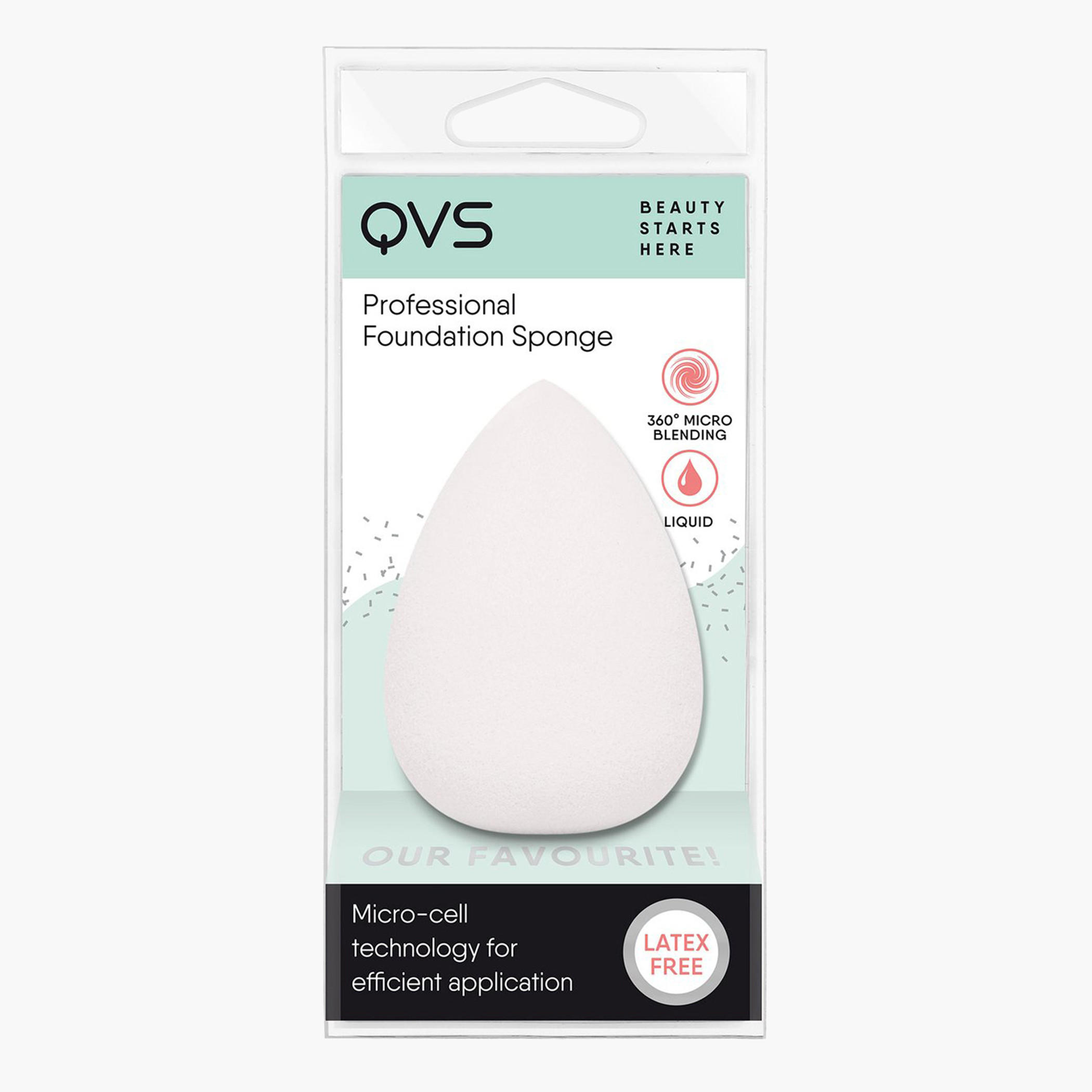 إسفنجة ديلوكس من كيو في أس-beautyandpersonalcare-makeup-brushesandaccessories-sponges-image-1