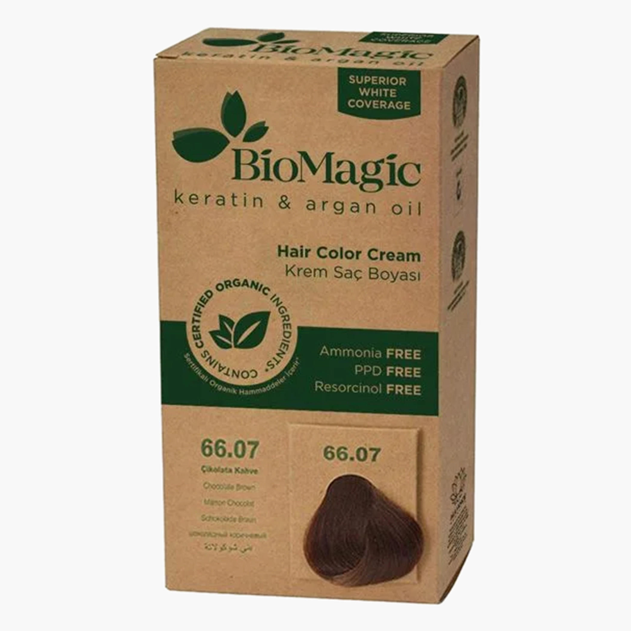 BioMagic Chocolate Brown 66.07 Hair Colour - 60 ml-beautyandpersonalcare-hair-hairstyling-haircolours-image-1