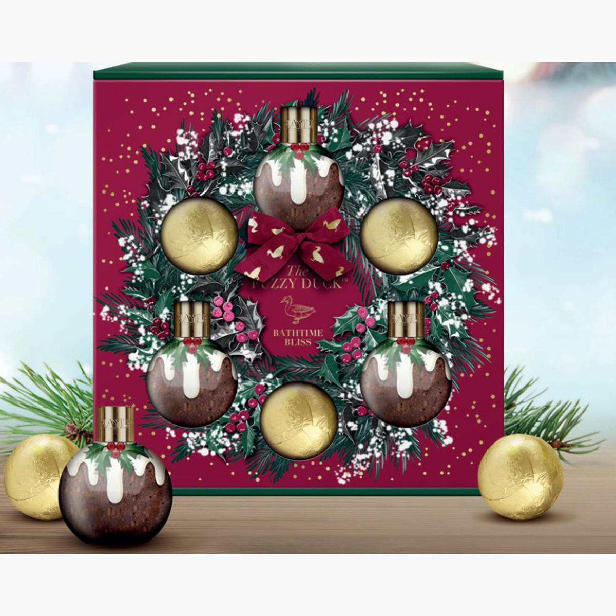 Baylis & Harding The Fuzzy Duck Winter Wonderland Bauble and Fizzers Gift Set-beautyandpersonalcare-giftsets-image-1