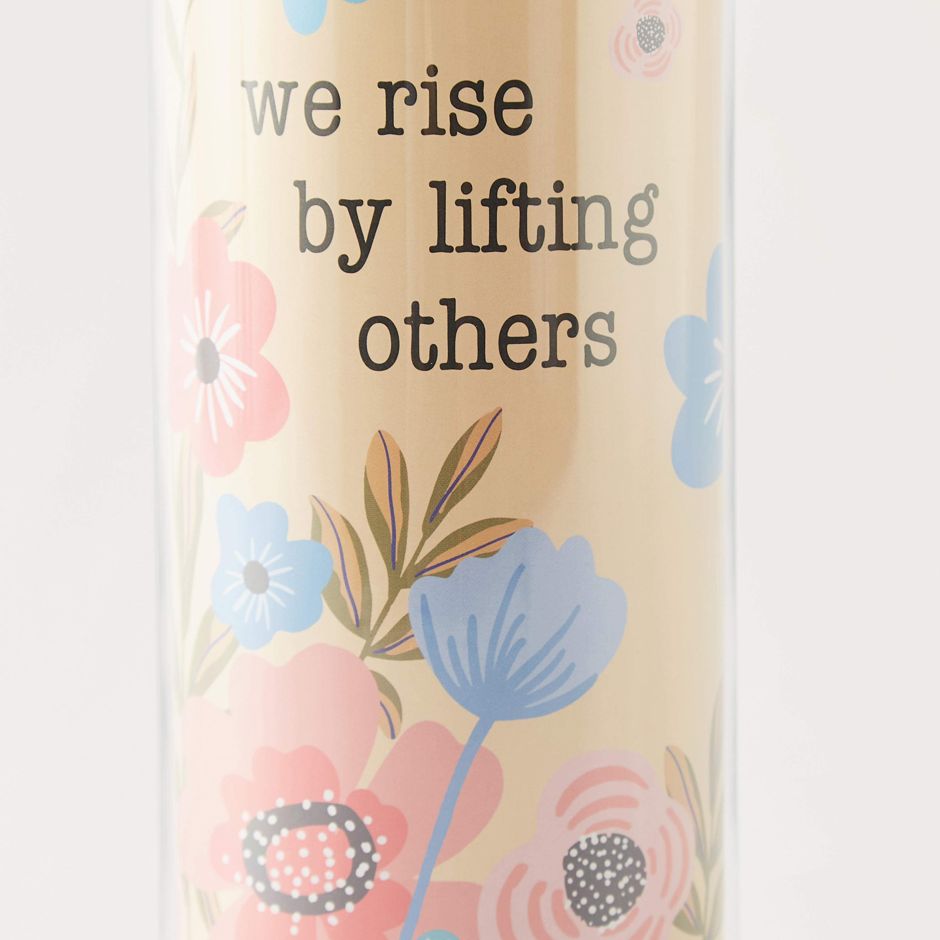 Typographic Print Sipper Water Bottle with Screw Lid - 550 ml-school-waterbottles-image-4