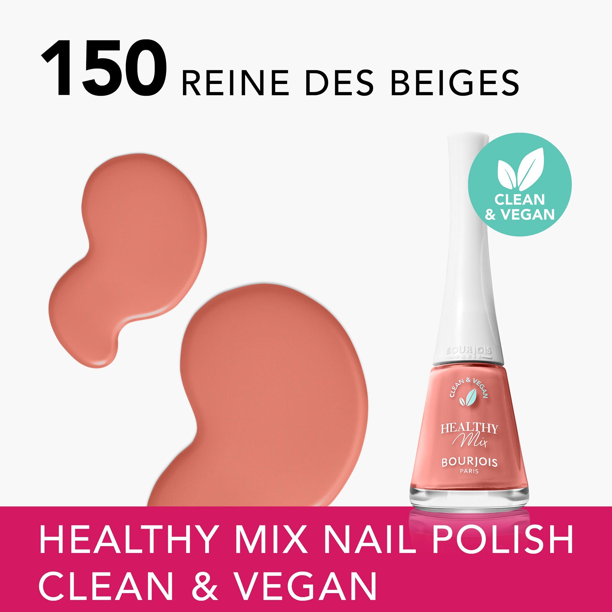 طلاء أظافر نباتي هيلثي ميكس من بورجوا-beautyandpersonalcare-makeup-nails-nailpolishes-image-3