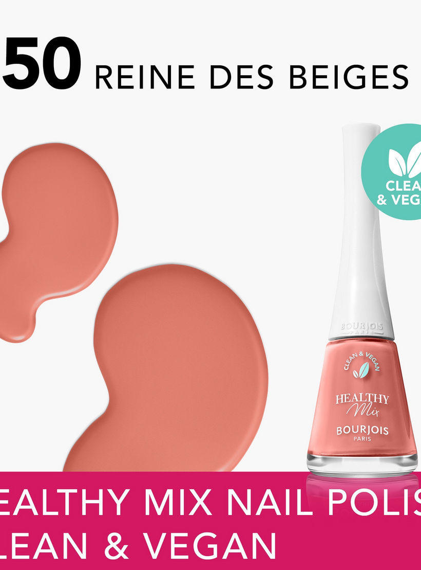 طلاء أظافر نباتي هيلثي ميكس من بورجوا-beautyandpersonalcare-makeup-nails-nailpolishes-image-3