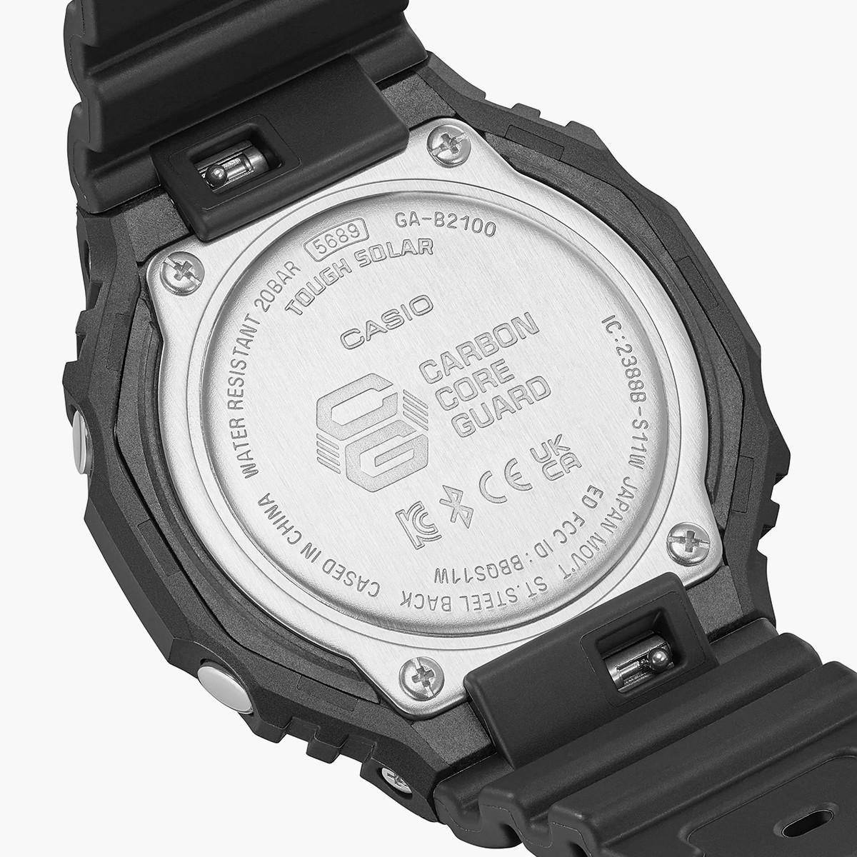 ساعة انالوج-رقمية من جي شوك للرجال بسوار راتنج مع لون اسود - GA-B2100-1ADR-men-watchesandjewellery-watches-image-4