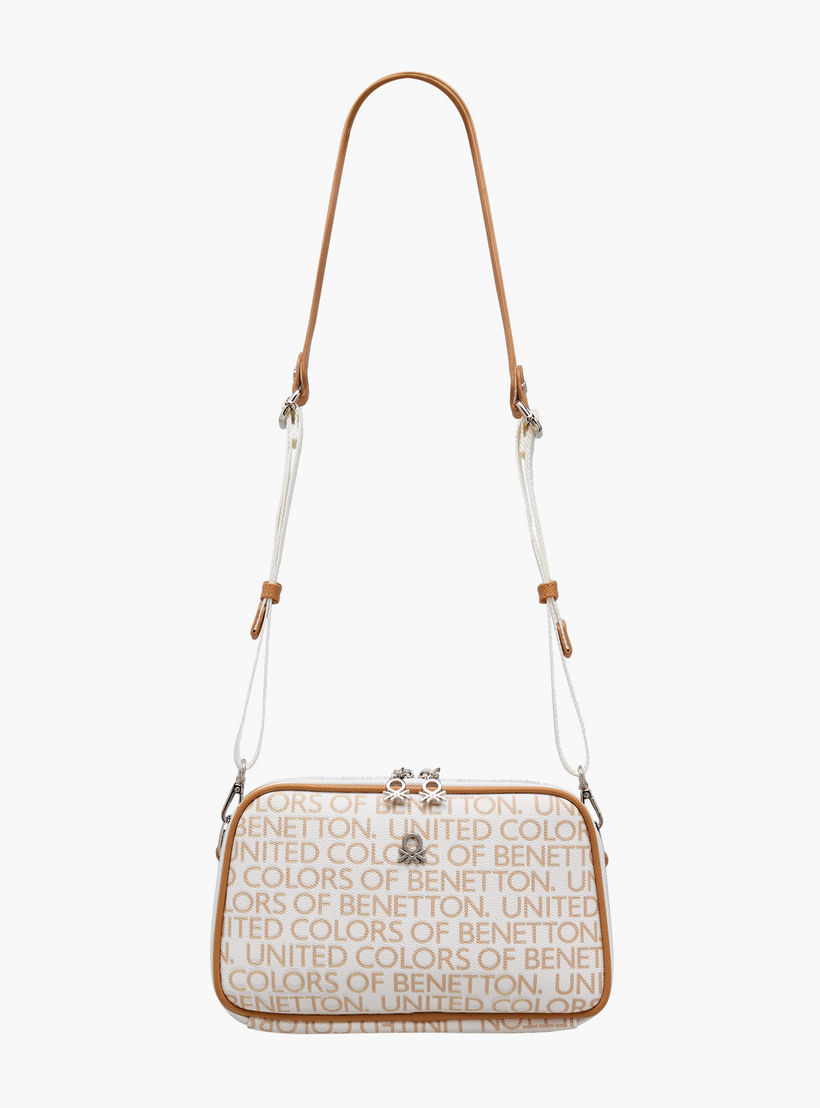 United Colors of Benetton Printed Crossbody Bag with Detachable Strap-women-bagsandwallets-handbags-image-3