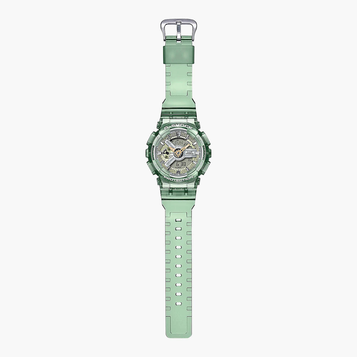 G-Shock Unisex Green Resin Strap Analog-Digital Watch - GMA-S110GS-3ADR-men-watchesandjewellery-watches-image-3