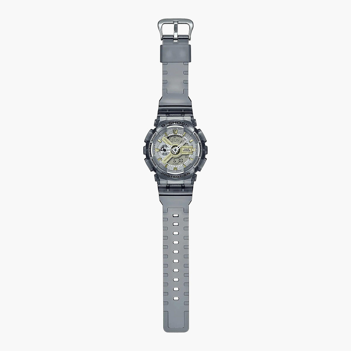 ساعة انالوج-رقمية من جي شوك للجنسين بسوار راتنج مع لون اخضر - GMA-S110GS-3ADR-men-watchesandjewellery-watches-image-8