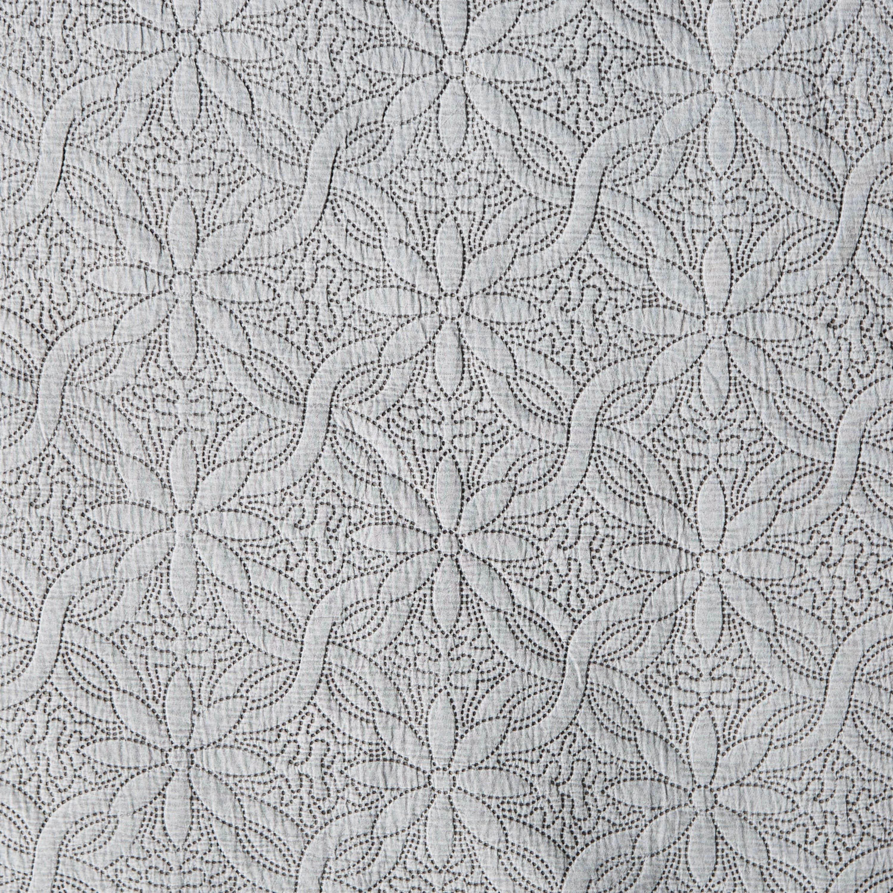 Floral Embroidered King Bedspread - 220x240 cms-household-bedding-comfortersandbedspreads-bedspreads-image-4