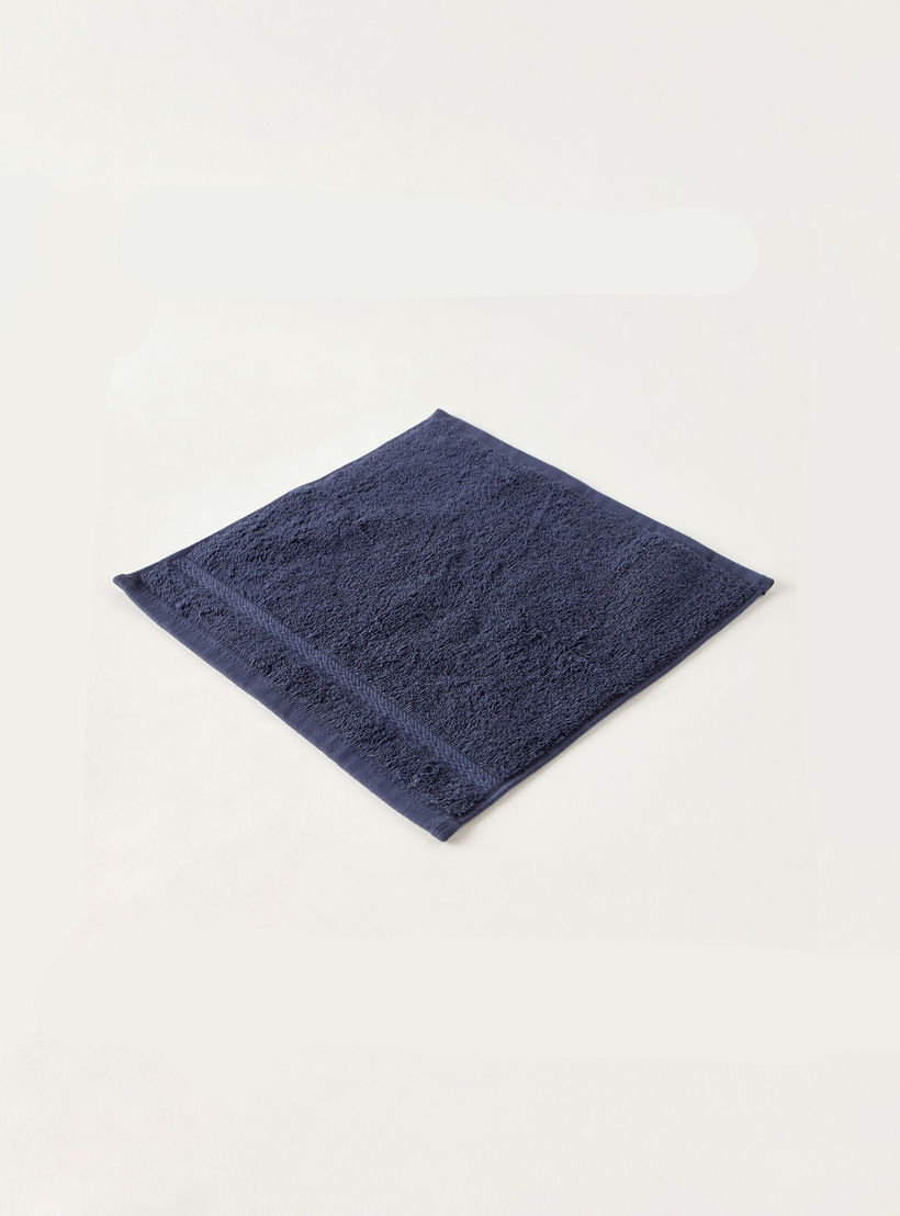Textured 4-Piece Face Towel Set - 30x30 cms-household-bathandlaundry-bathlinen-towels-image-3