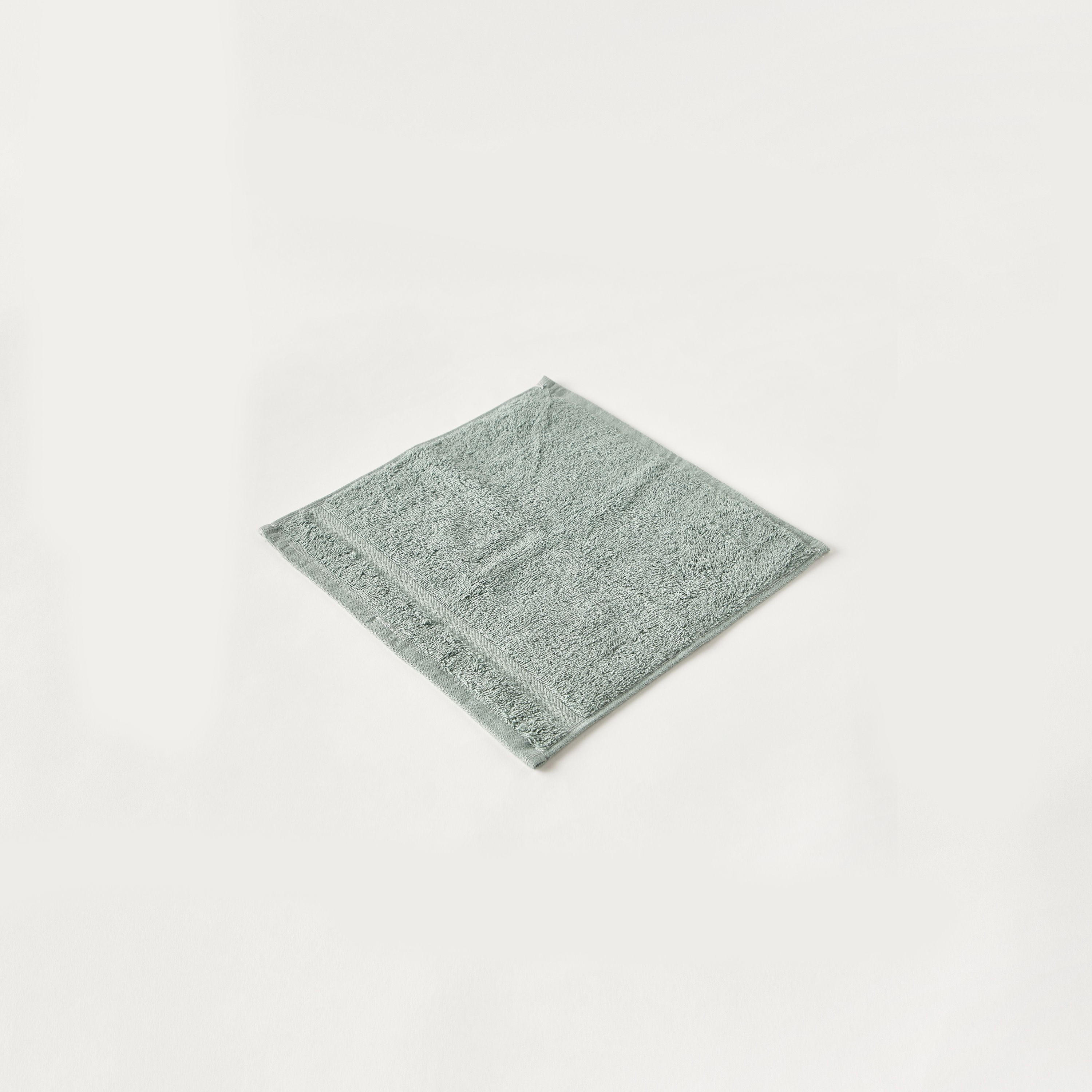 Textured 4-Piece Face Towel Set - 30x30 cms-household-bathandlaundry-bathlinen-towels-image-3