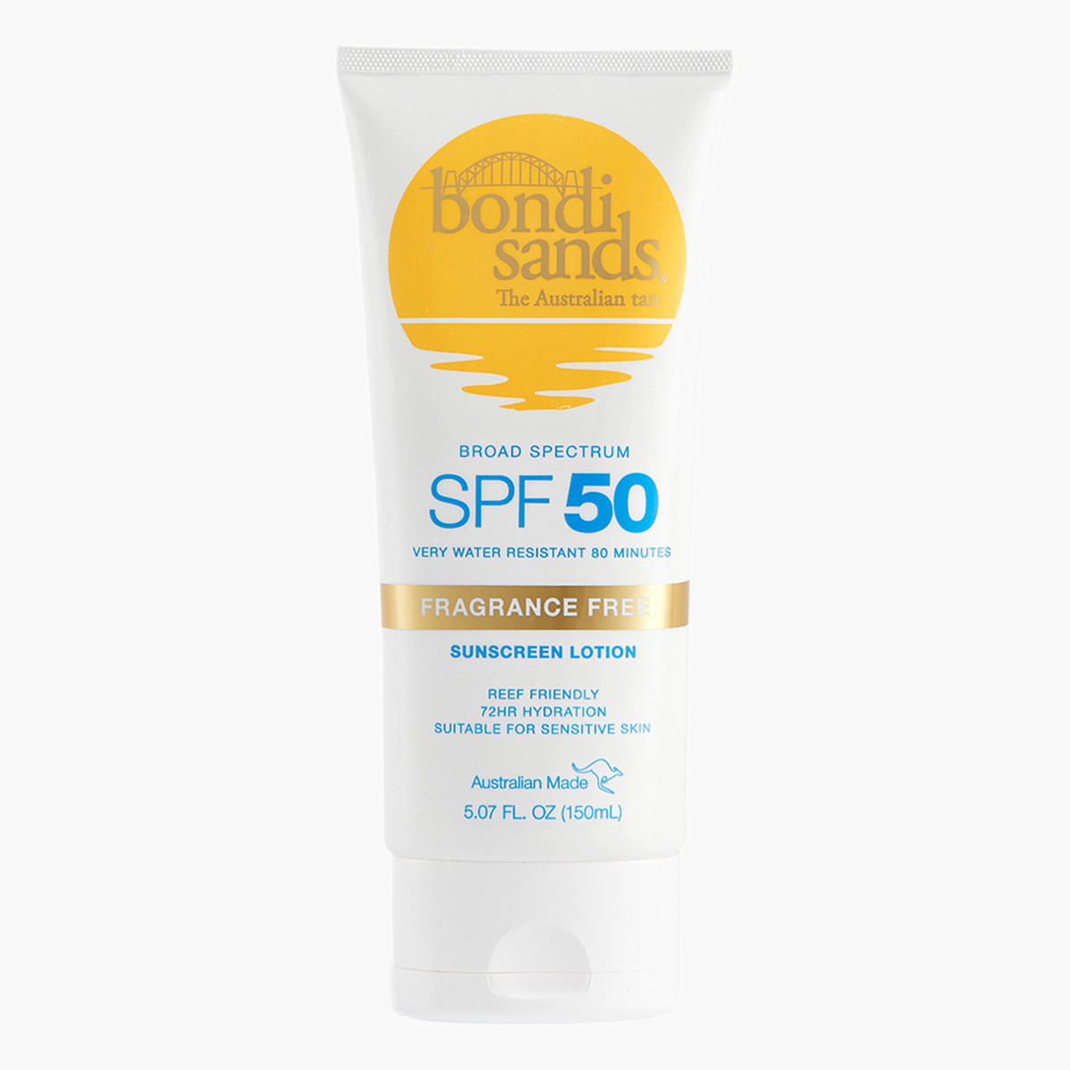 Bondi Sands SPF50+ Fragrance Free Sunscreen Lotion - 150 ml-beautyandpersonalcare-kbeauty-skin-suncare-facesunscreen-image-1