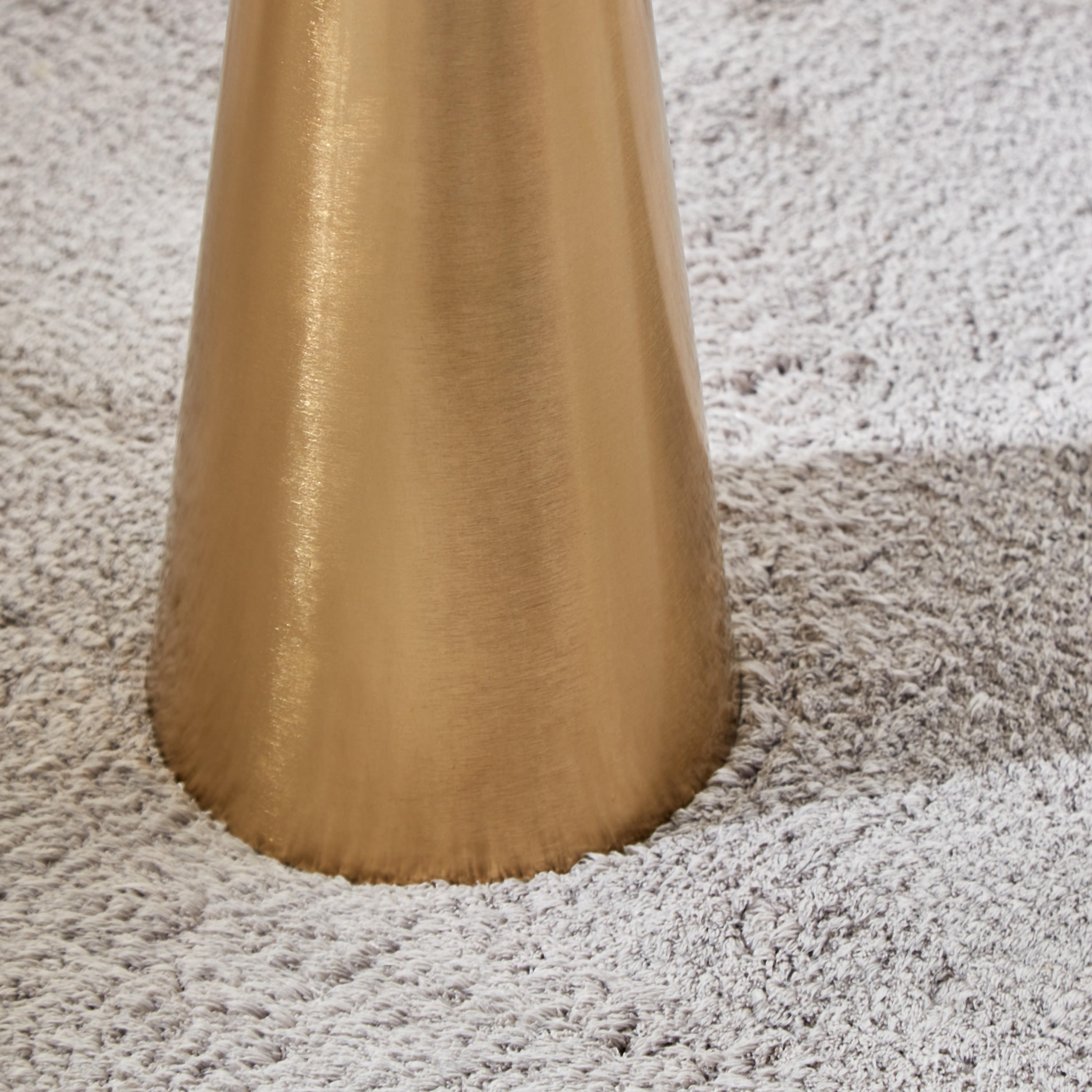 Round Top Metal Accent Table - 20x20x54 cms-furniture-livingroom-sideandendtables-image-4