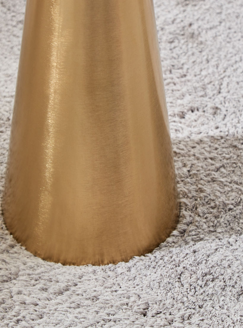 Round Top Metal Accent Table - 20x20x54 cms-furniture-livingroom-sideandendtables-image-4